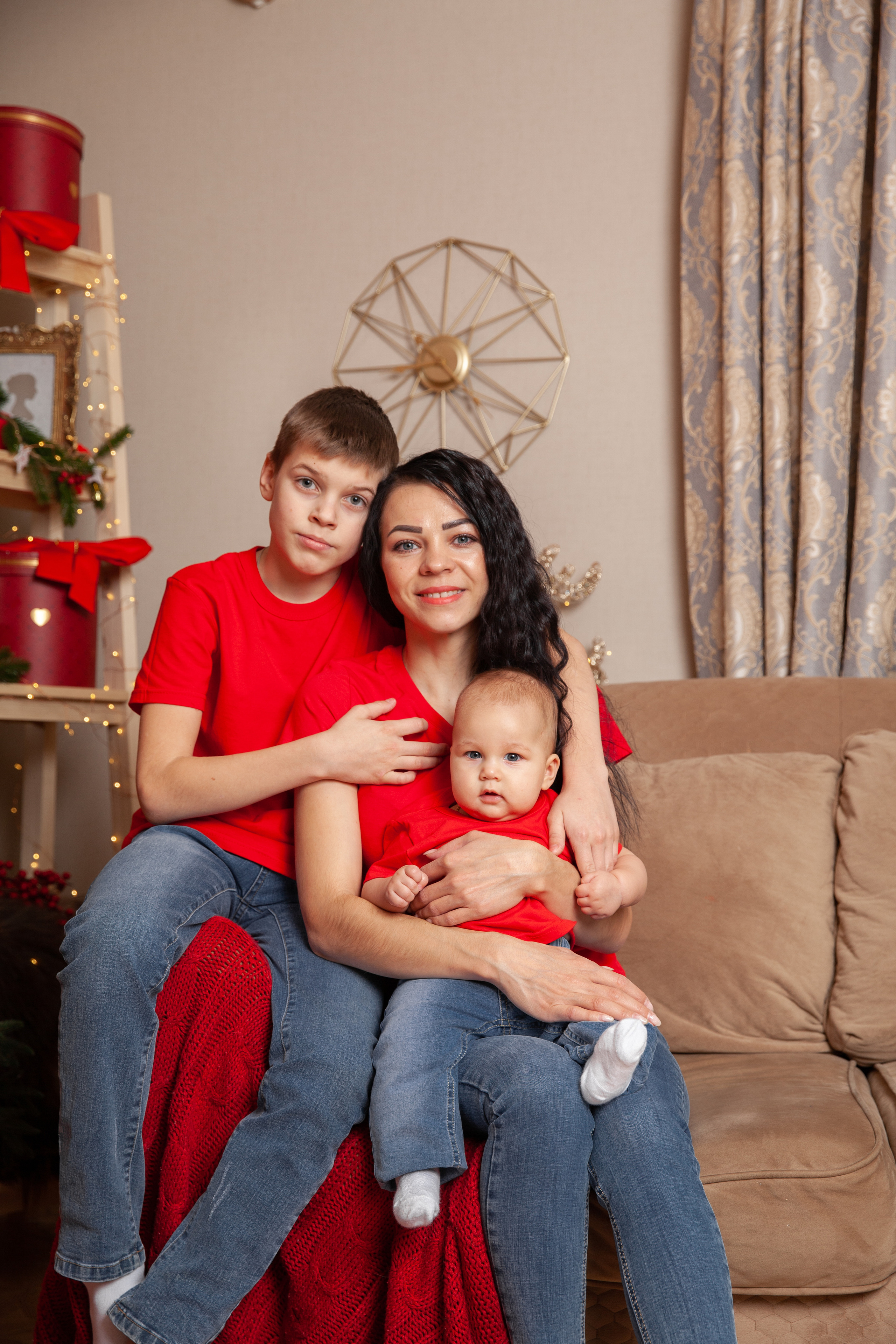 Анна. Новогодняя семейная фотосессия. Фотограф в Железнодорожном и Балашихе