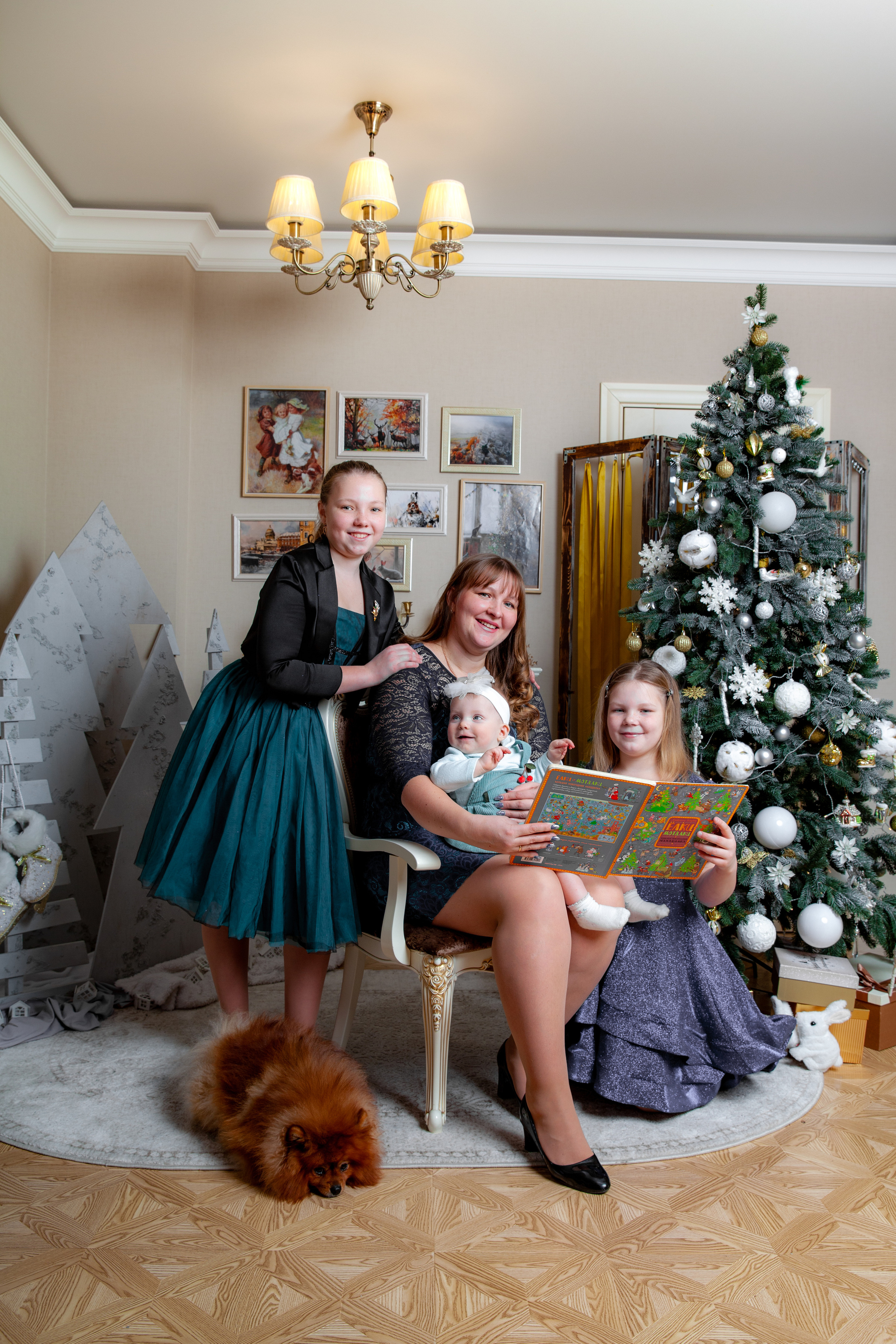 Новогодняя фотосессия для Елены. Фотограф в Железнодорожном и Балашихе