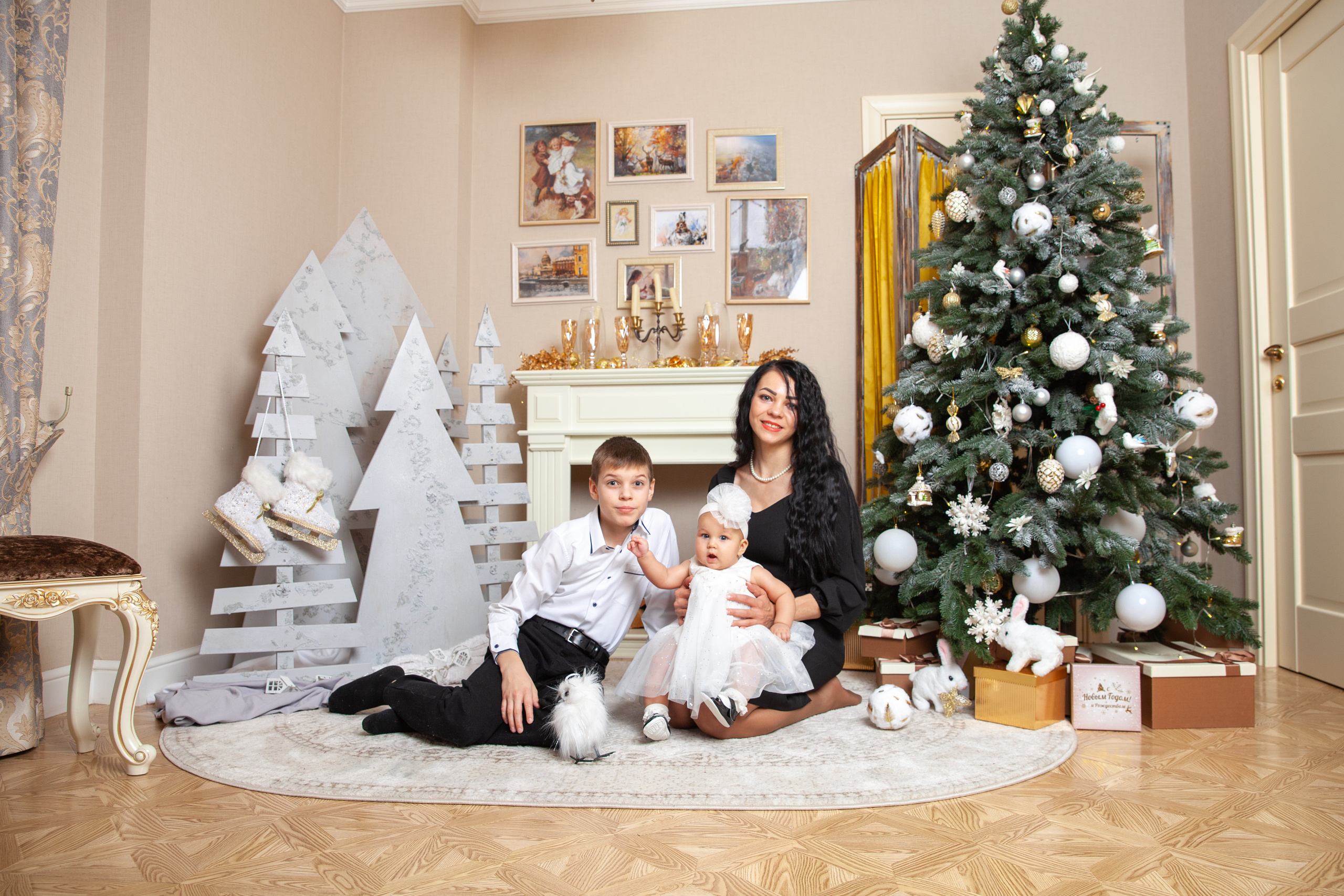 Анна. Новогодняя семейная фотосессия. Фотограф в Железнодорожном и Балашихе