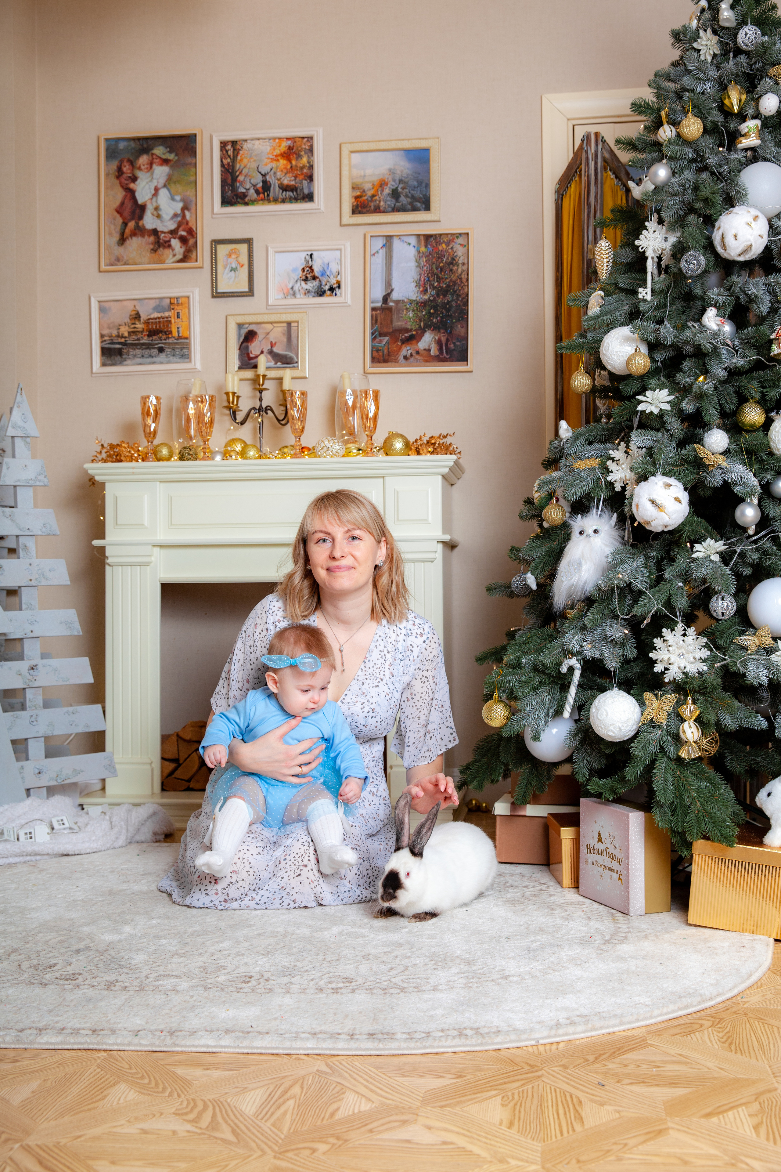 Настя, Никита и Верочка. Новогодняя фотосессия. Фотограф в Железнодорожном и Балашихе