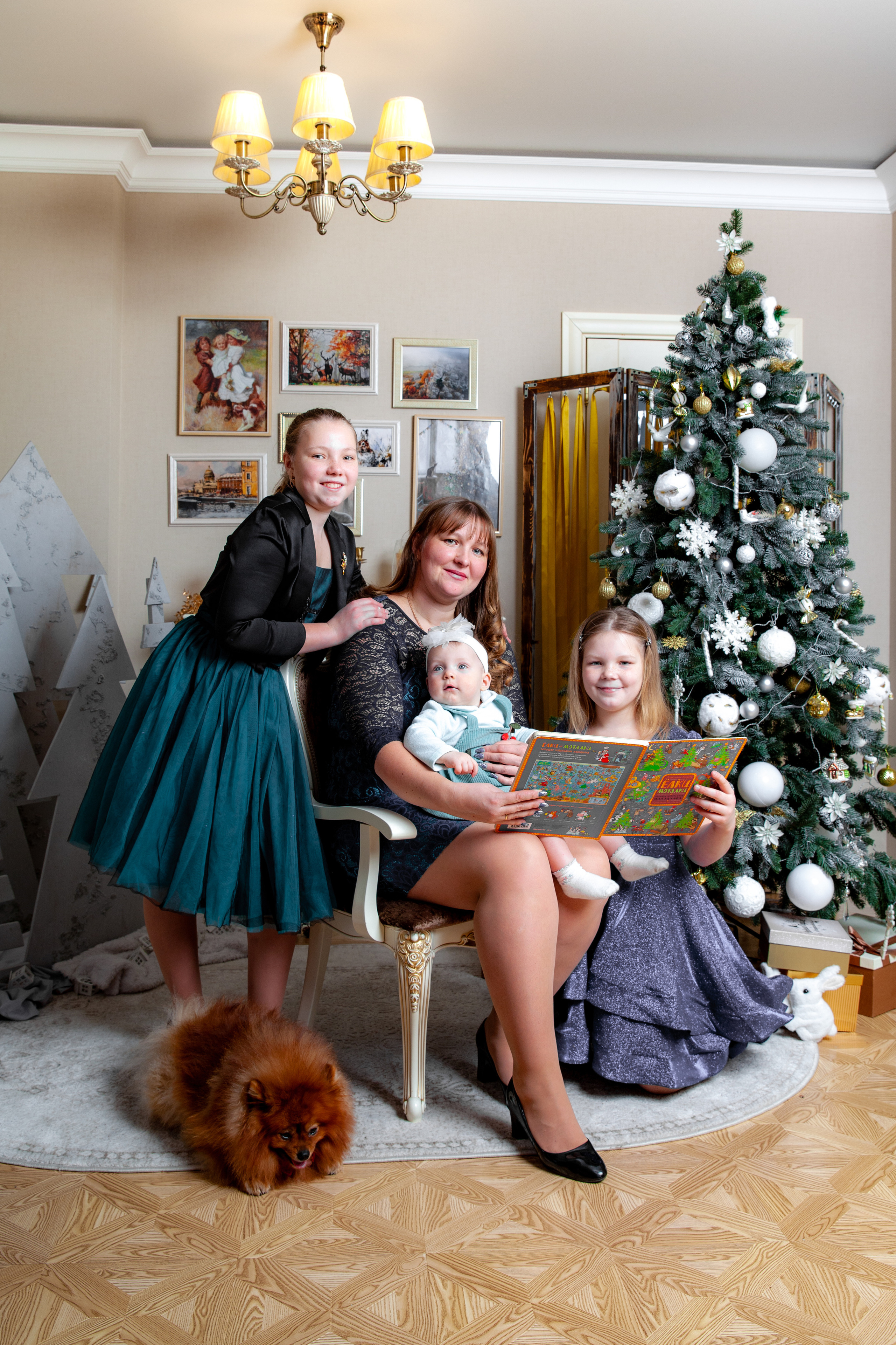 Новогодняя фотосессия для Елены. Фотограф в Железнодорожном и Балашихе