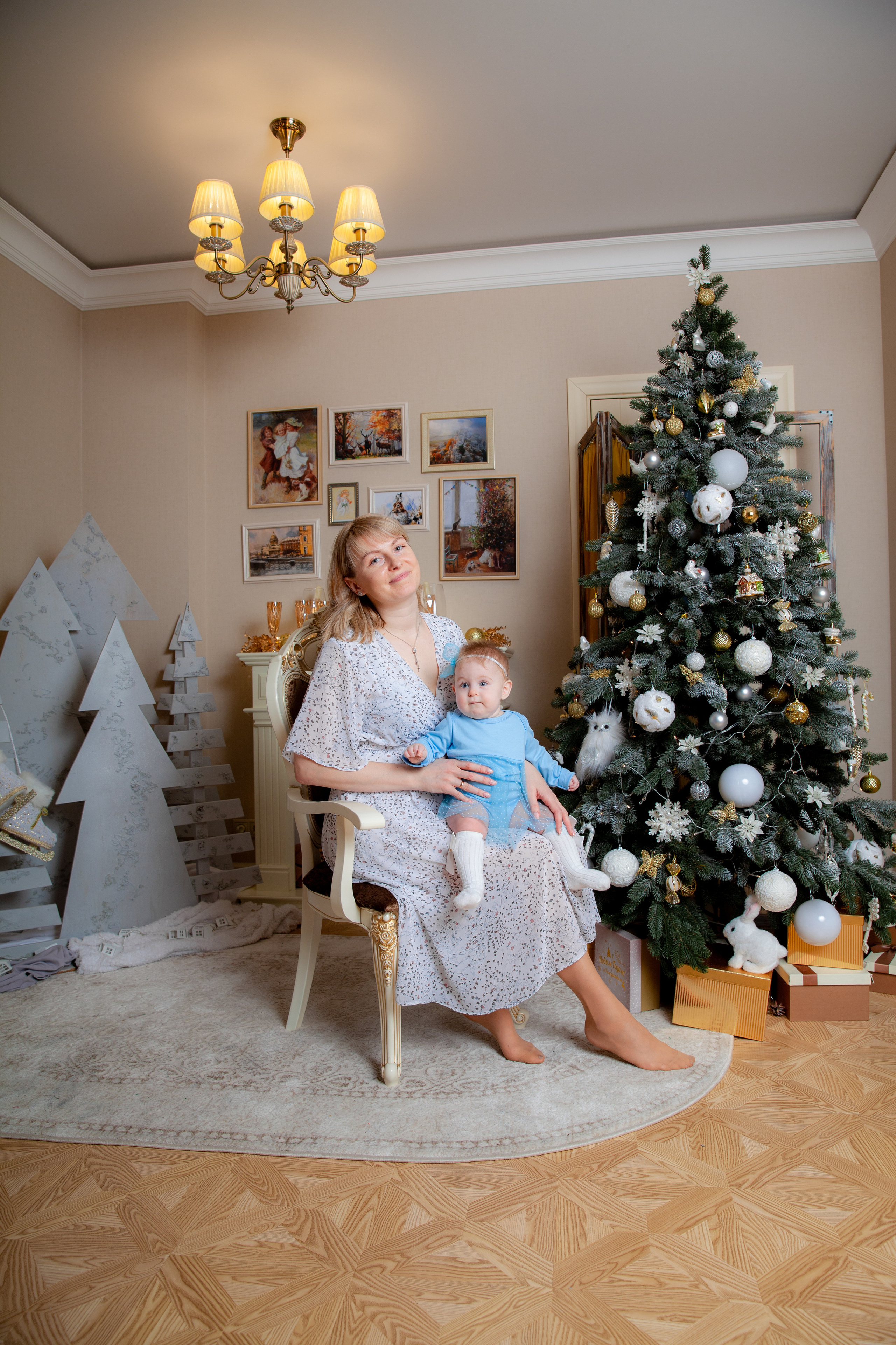 Настя, Никита и Верочка. Новогодняя фотосессия. Фотограф в Железнодорожном и Балашихе