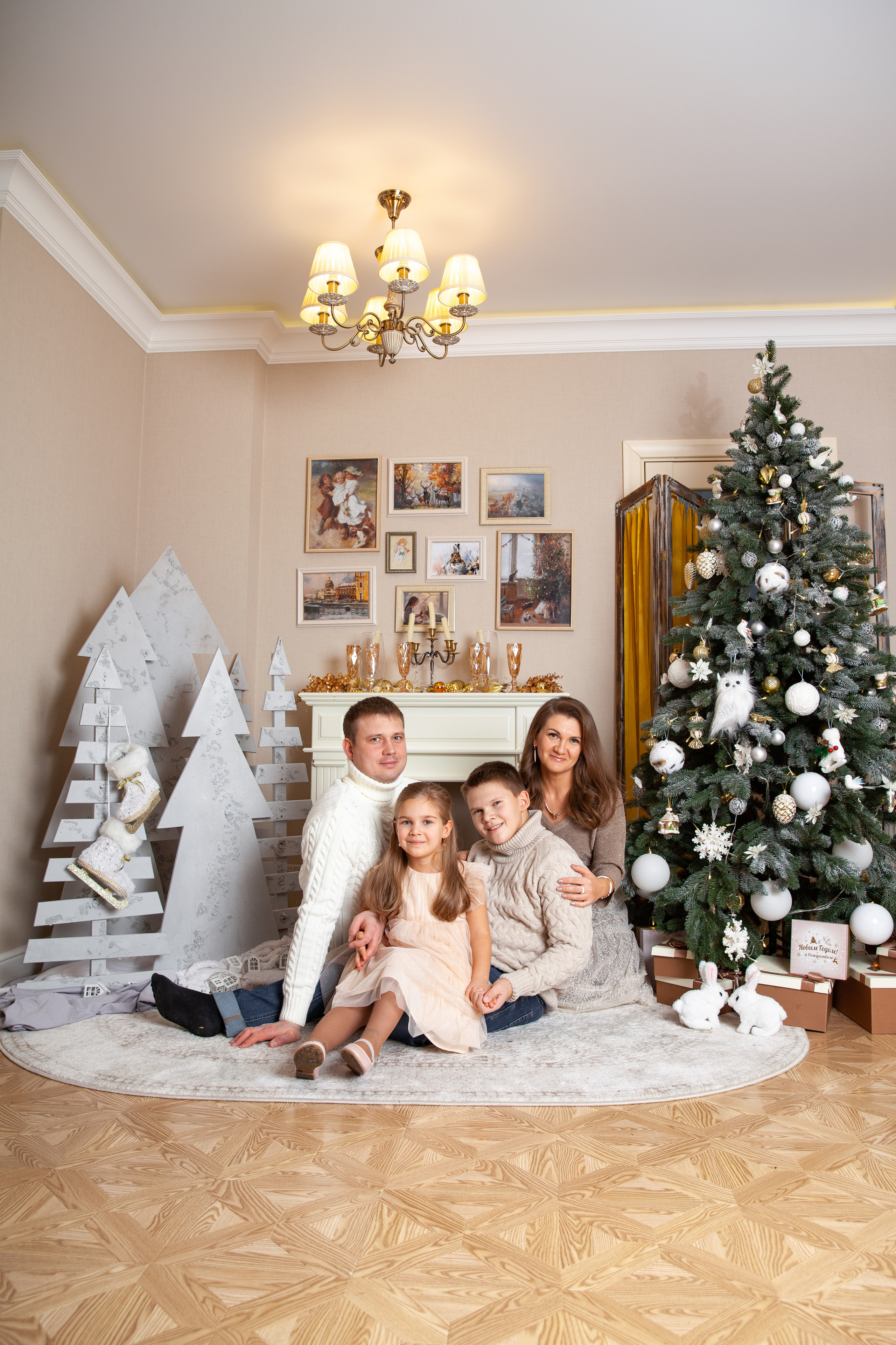 Новогодняя фотосессия для Кристины. Фотограф в Железнодорожном и Балашихе