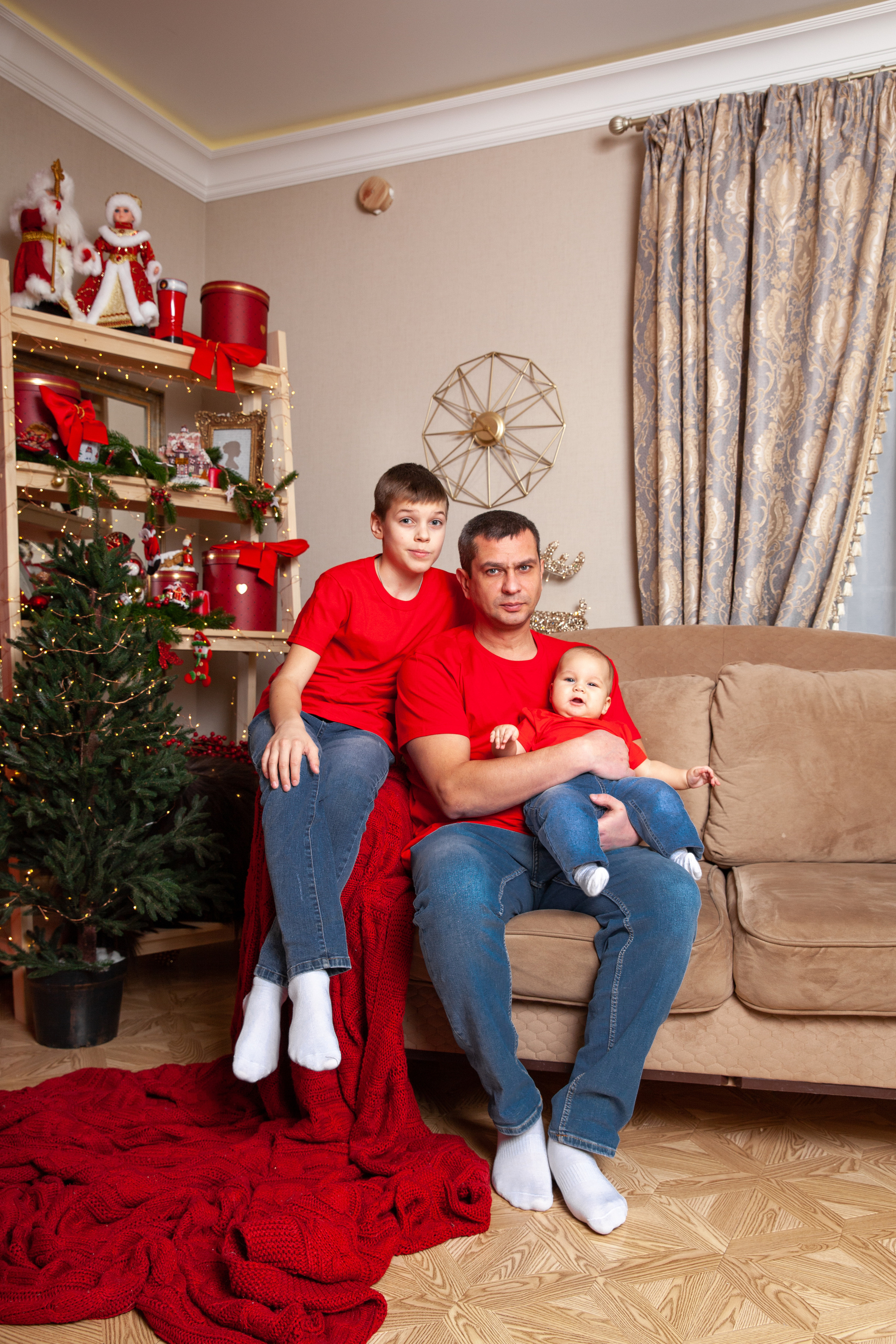 Анна. Новогодняя семейная фотосессия. Фотограф в Железнодорожном и Балашихе