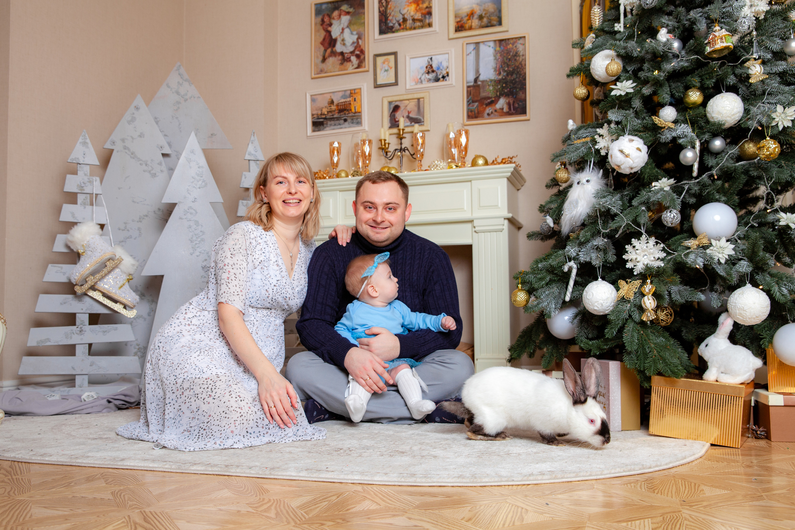 Настя, Никита и Верочка. Новогодняя фотосессия. Фотограф в Железнодорожном и Балашихе