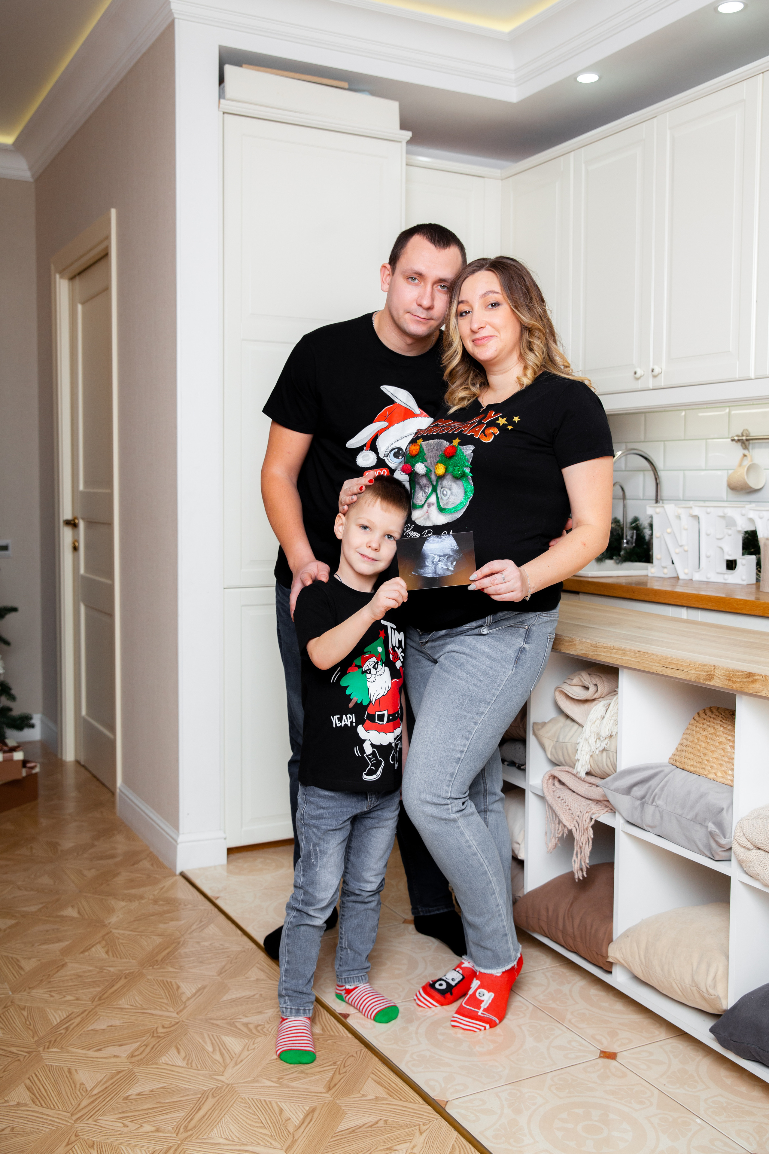 Новогодняя семейная фотосессия для Анастасии. Фотограф в Железнодорожном и Балашихе