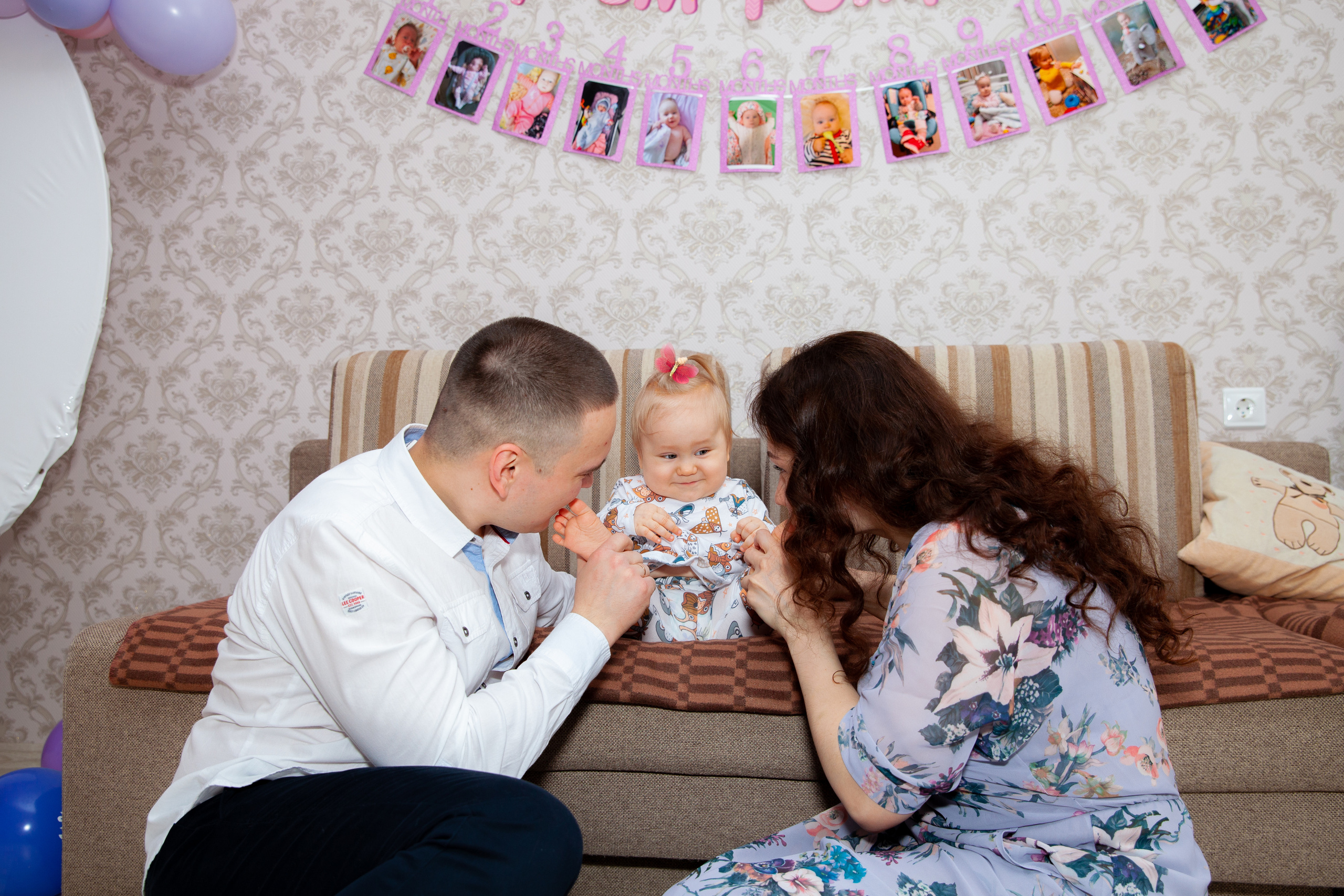 Домашняя семейная фотосессия. Фотограф в Железнодорожном и Балашихе