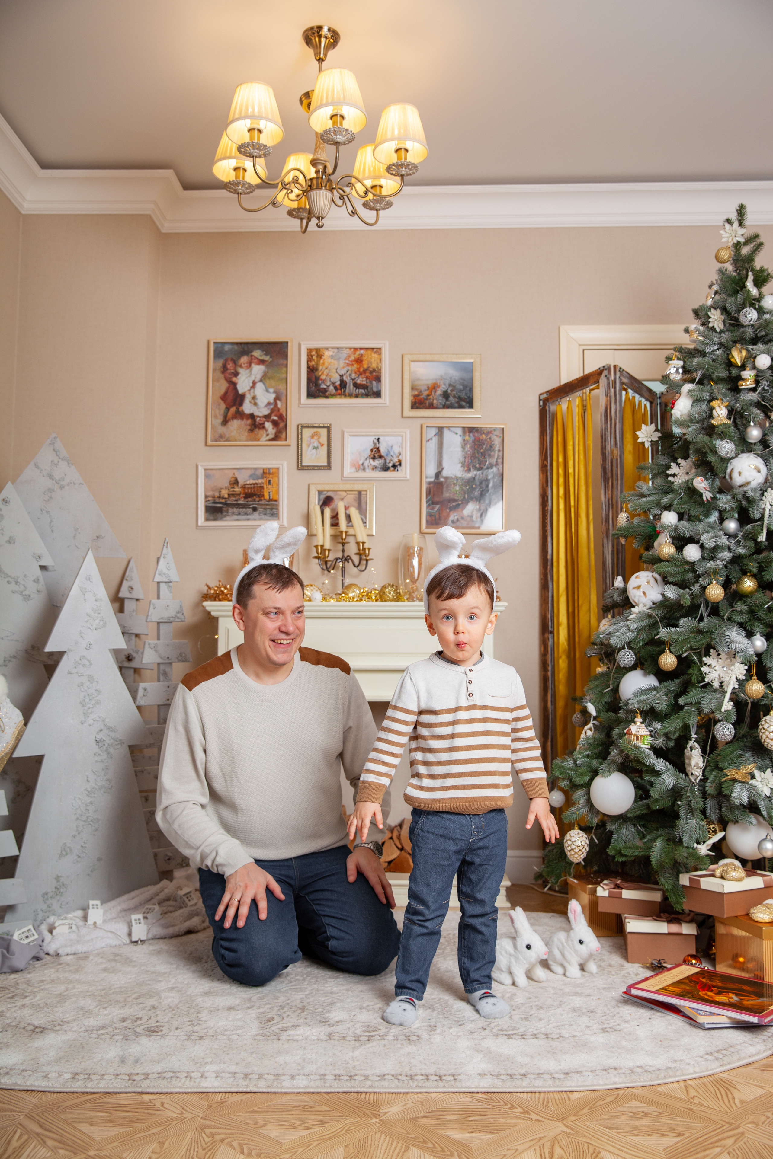 Новогодняя фотосессия беременности для Светланы. Фотограф в Железнодорожном и Балашихе