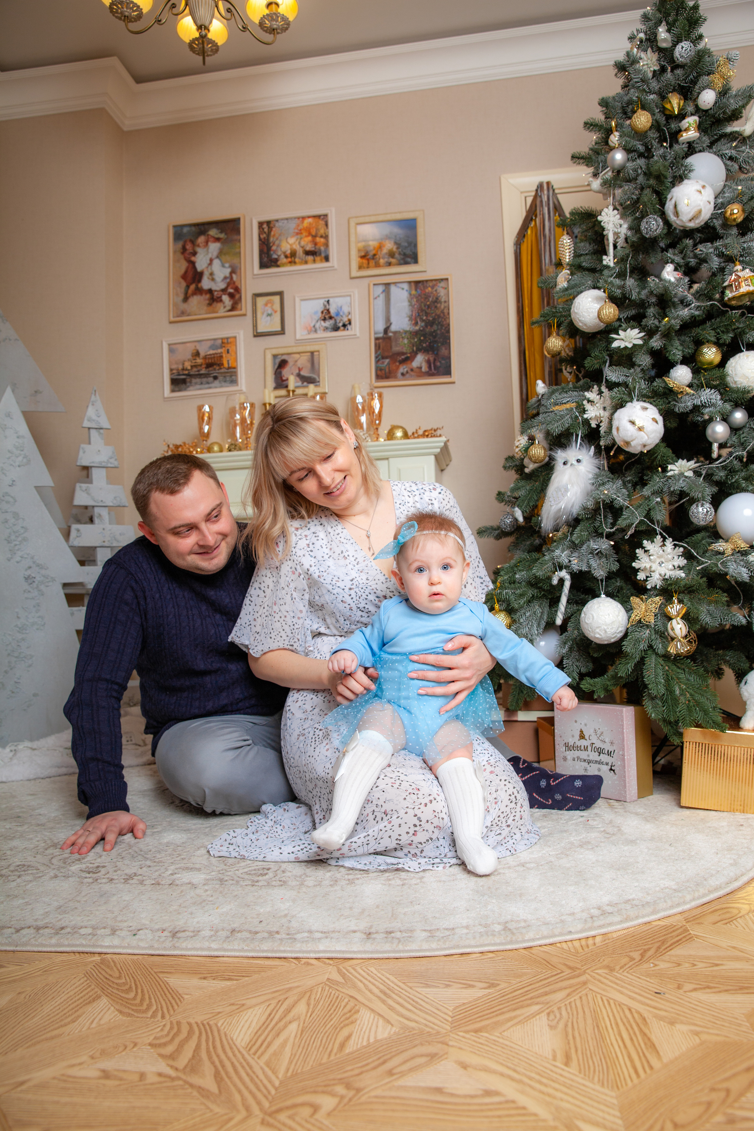 Настя, Никита и Верочка. Новогодняя фотосессия. Фотограф в Железнодорожном и Балашихе