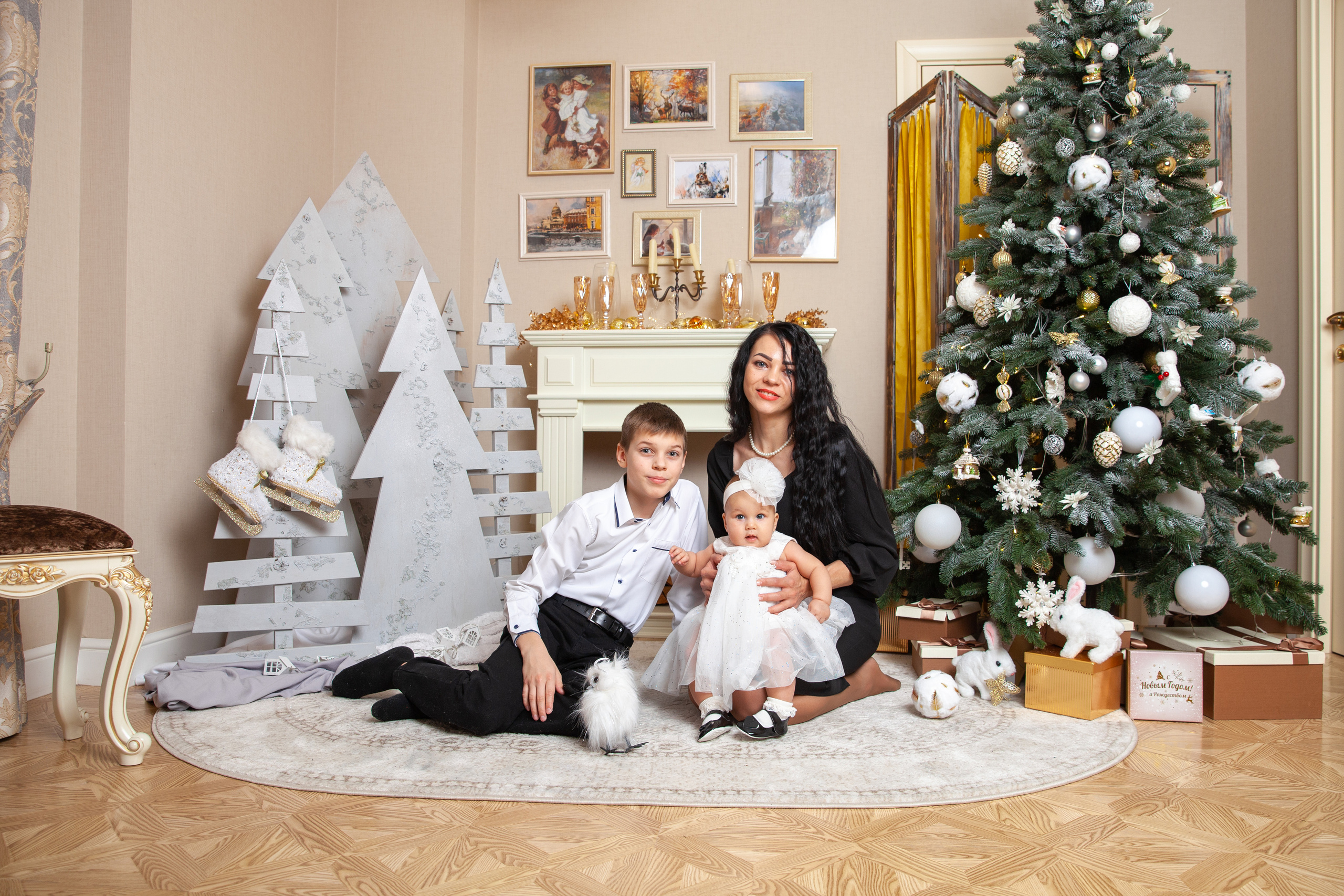 Анна. Новогодняя семейная фотосессия. Фотограф в Железнодорожном и Балашихе