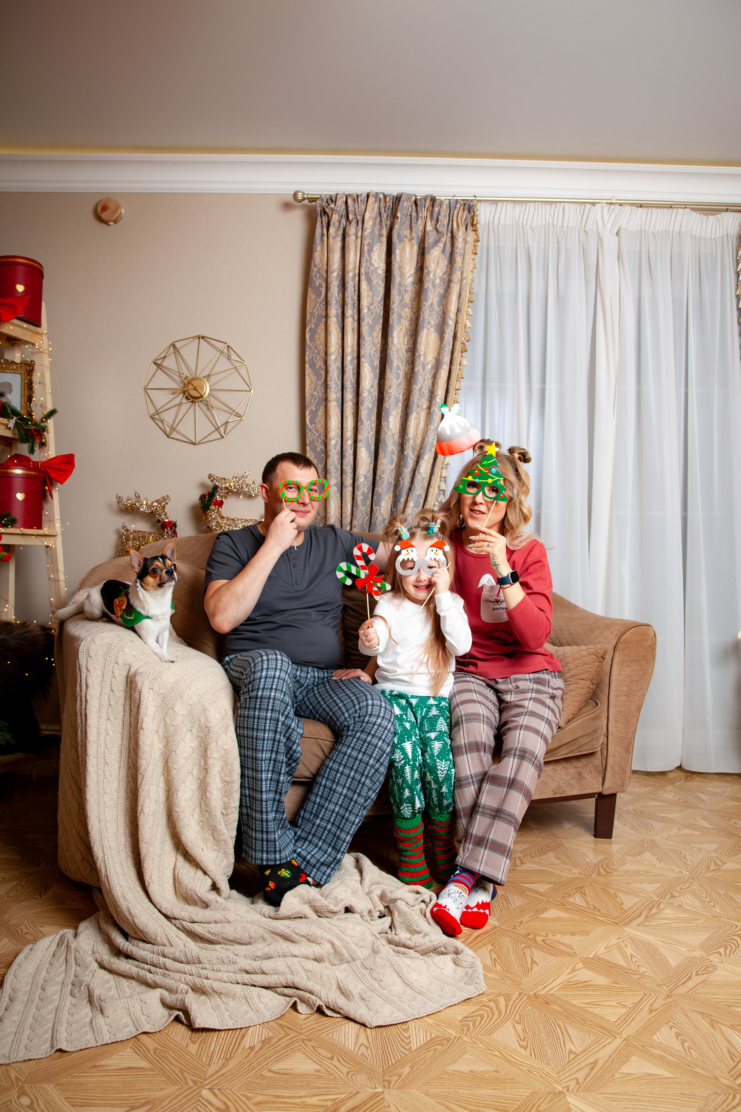 Надя, Макс, Аня, Настя, бабушка и Лаки. Фотограф в Железнодорожном и Балашихе