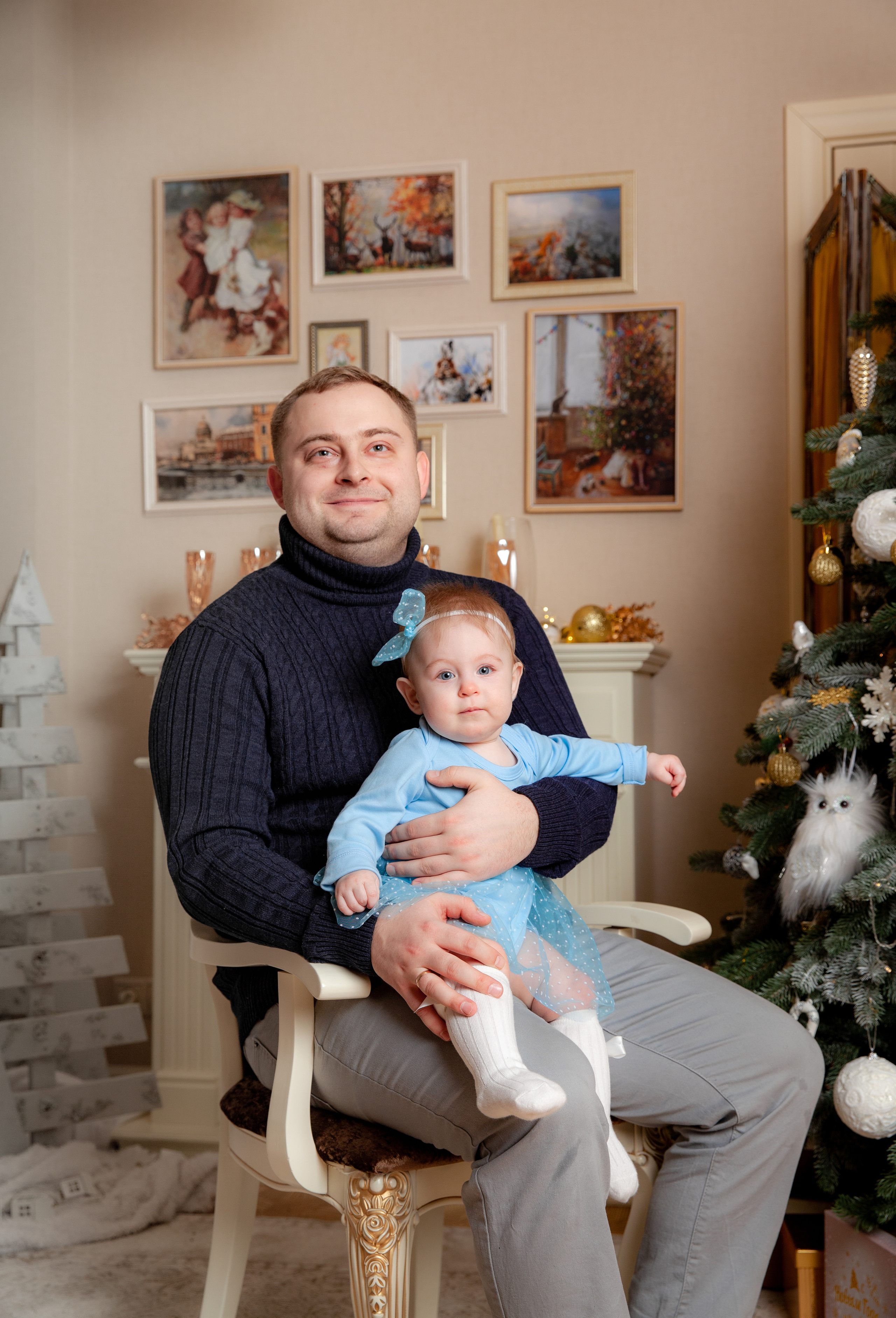 Настя, Никита и Верочка. Новогодняя фотосессия. Фотограф в Железнодорожном и Балашихе