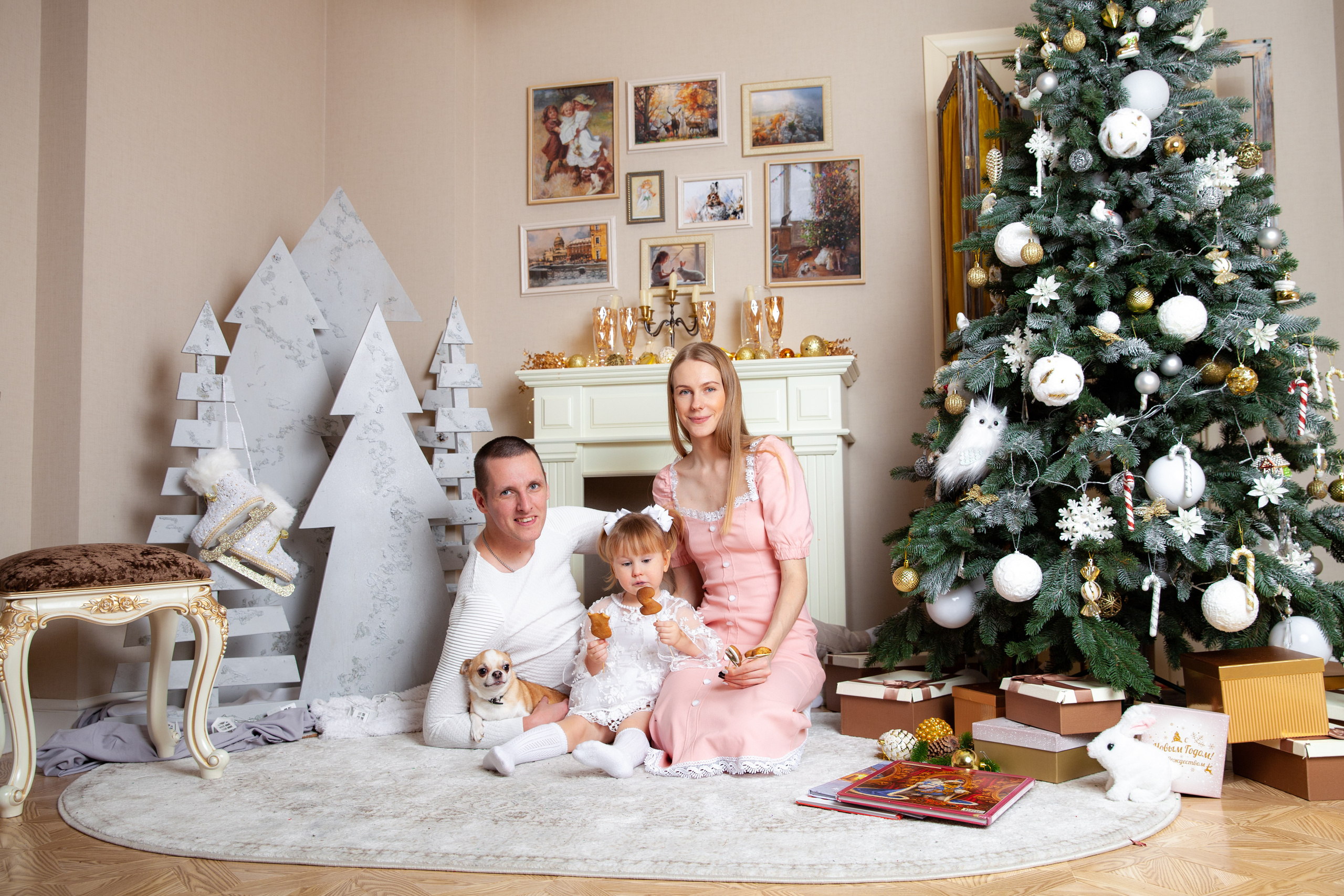 Новогодняя фотосессия для Юли. Фотограф в Железнодорожном и Балашихе