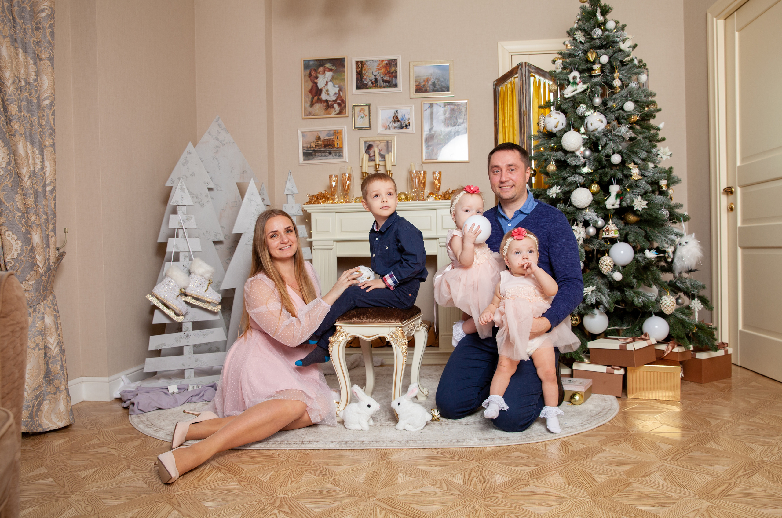 Фотосессия для друзей. Две семьи встретились у меня на съемке. Фотограф в Железнодорожном и Балашихе