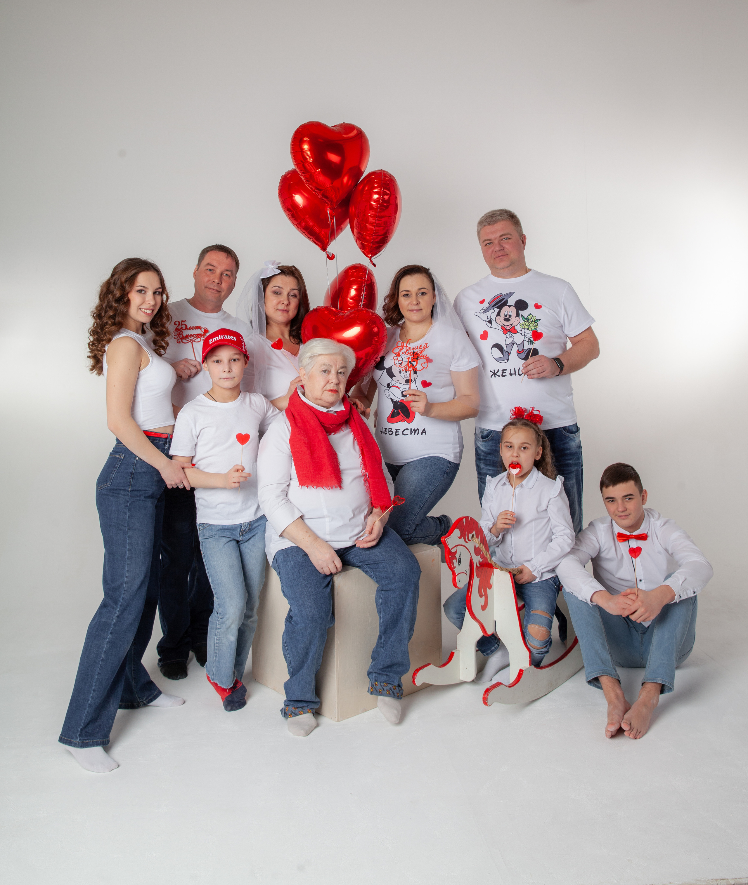 Фотосессия для семейного альбома. Фотограф в Железнодорожном и Балашихе