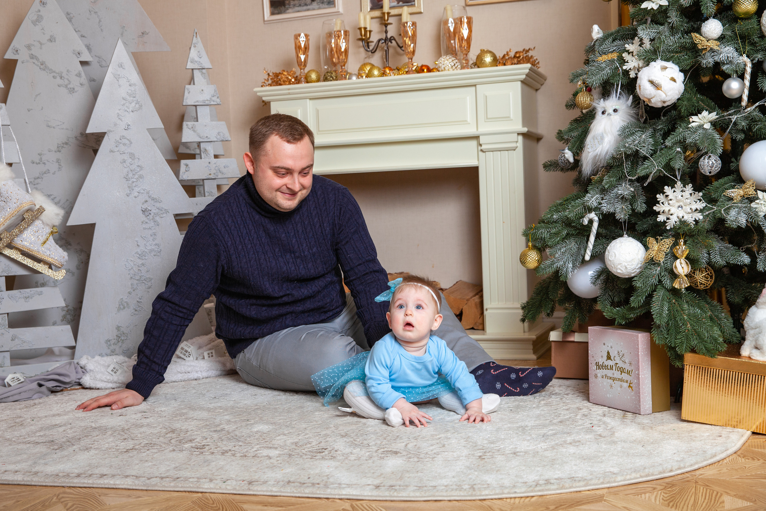 Настя, Никита и Верочка. Новогодняя фотосессия. Фотограф в Железнодорожном и Балашихе