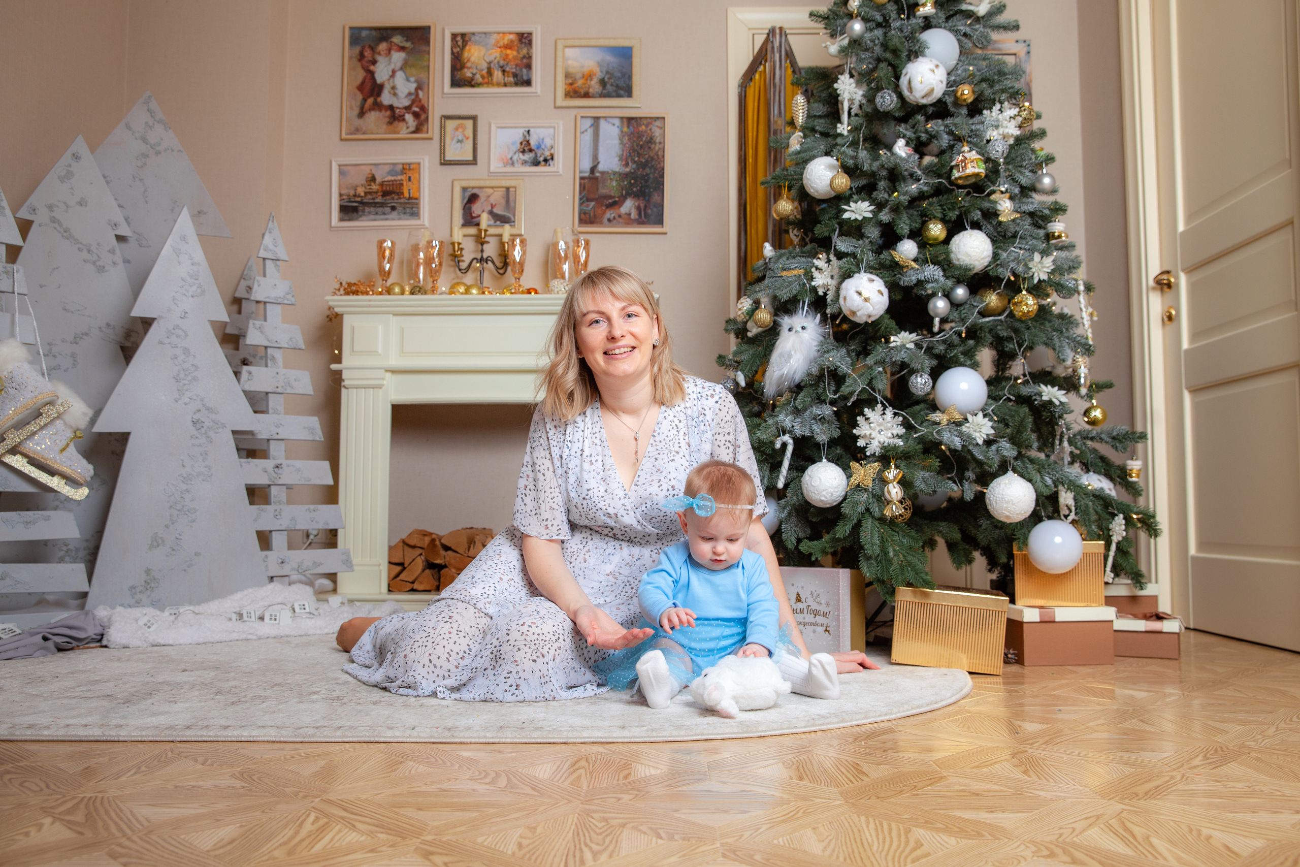 Настя, Никита и Верочка. Новогодняя фотосессия. Фотограф в Железнодорожном и Балашихе