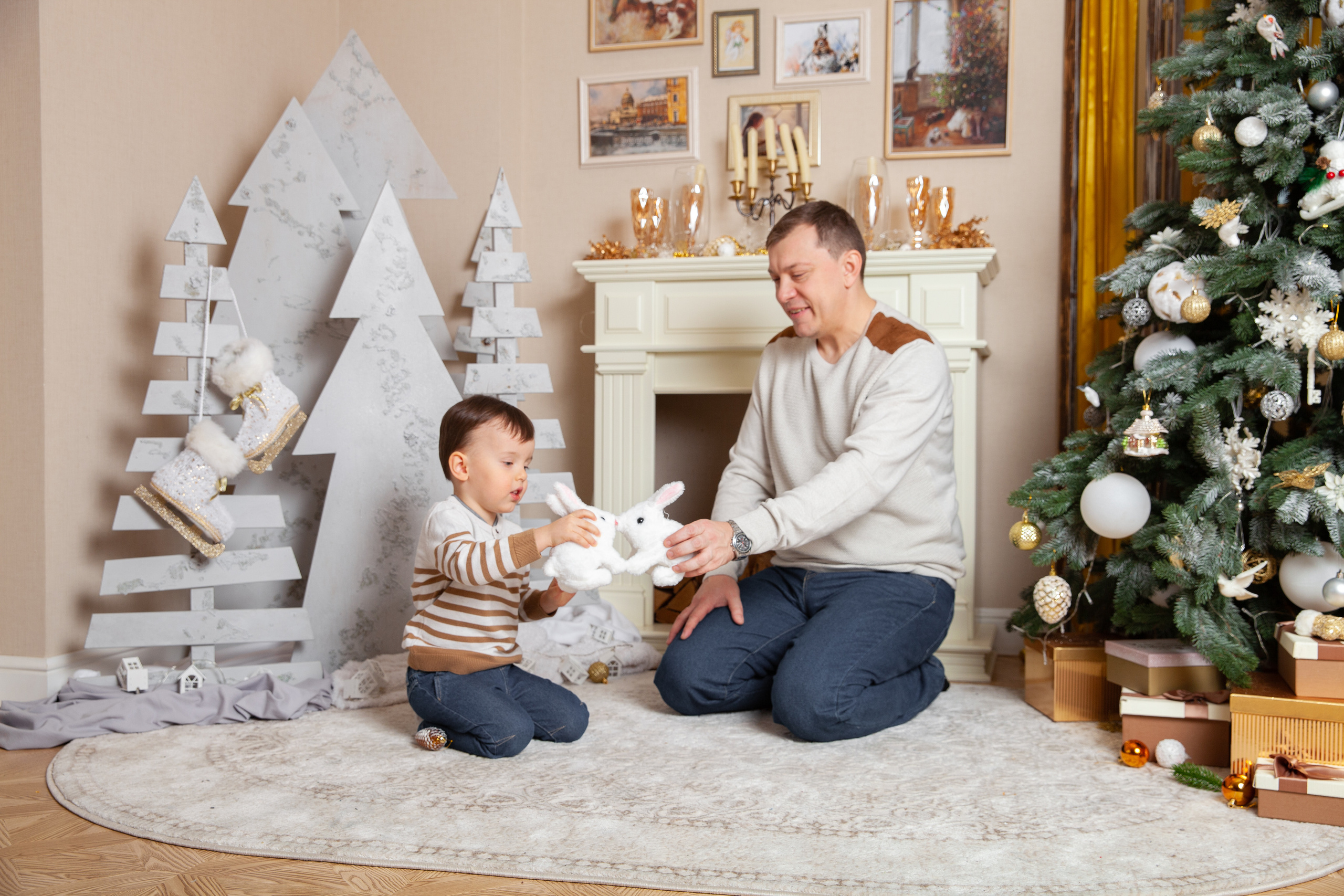 Новогодняя фотосессия беременности для Светланы. Фотограф в Железнодорожном и Балашихе