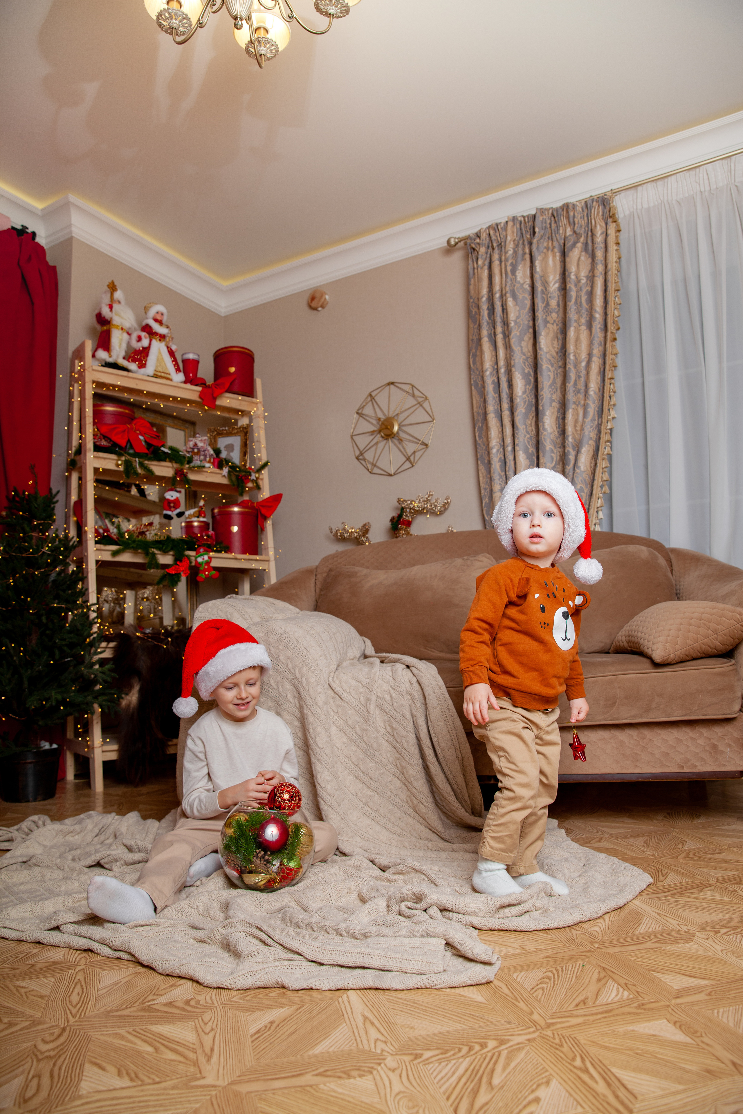 Новогодняя семейная фотосессия. Фотограф в Железнодорожном и Балашихе