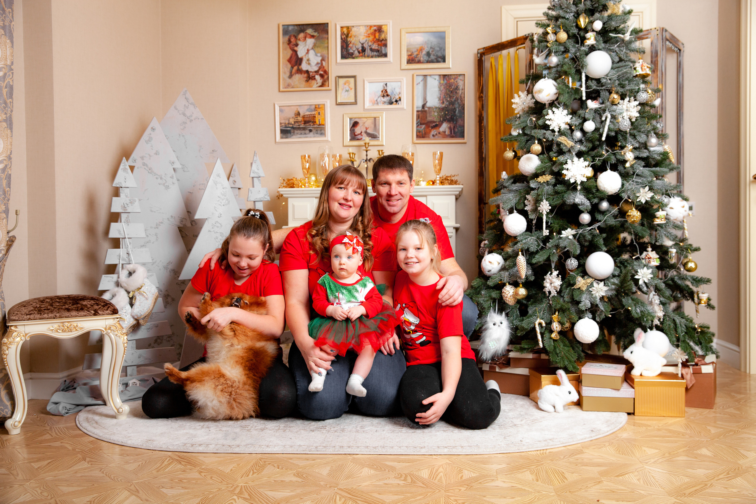 Новогодняя фотосессия для Елены. Фотограф в Железнодорожном и Балашихе