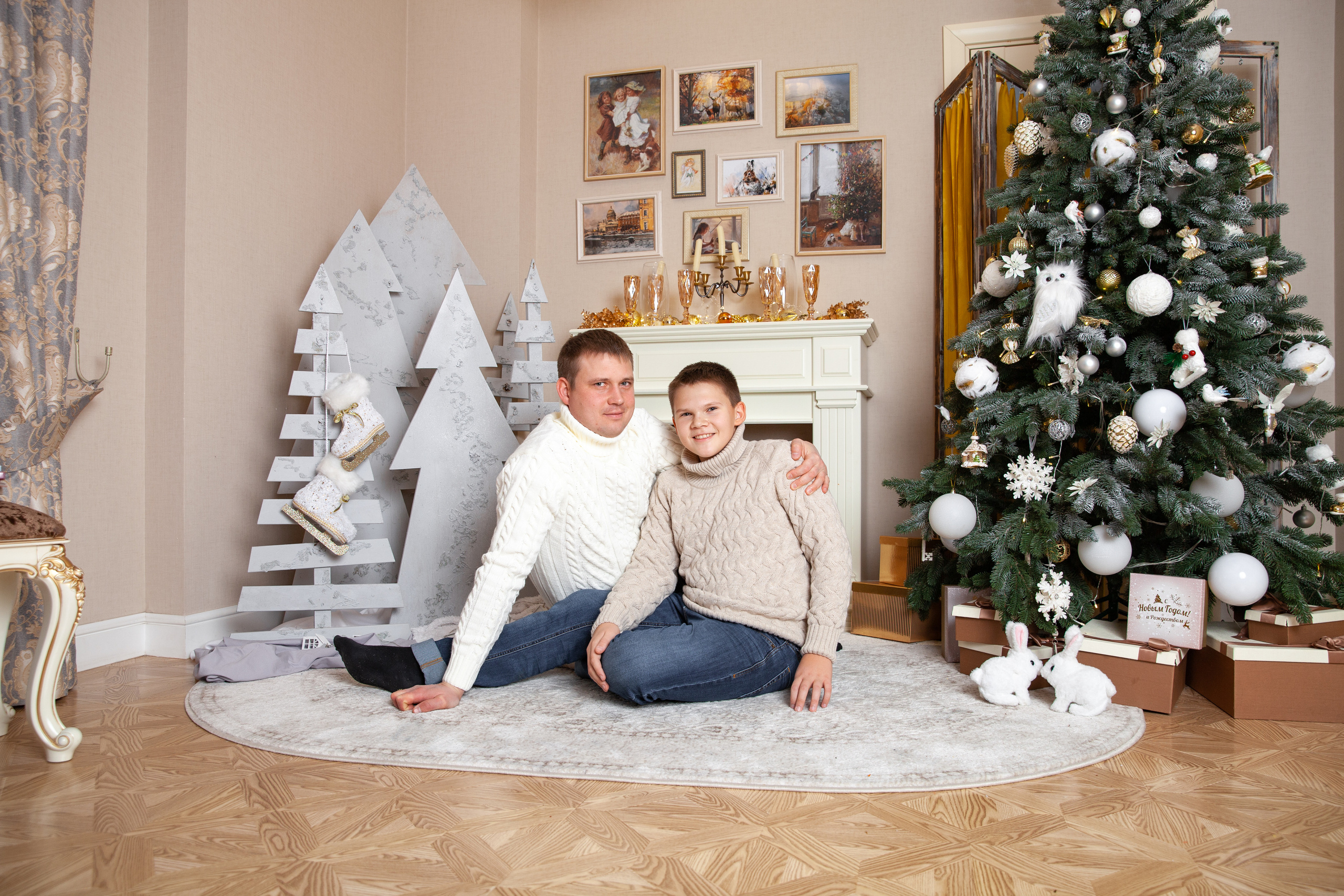 Новогодняя фотосессия для Кристины. Фотограф в Железнодорожном и Балашихе