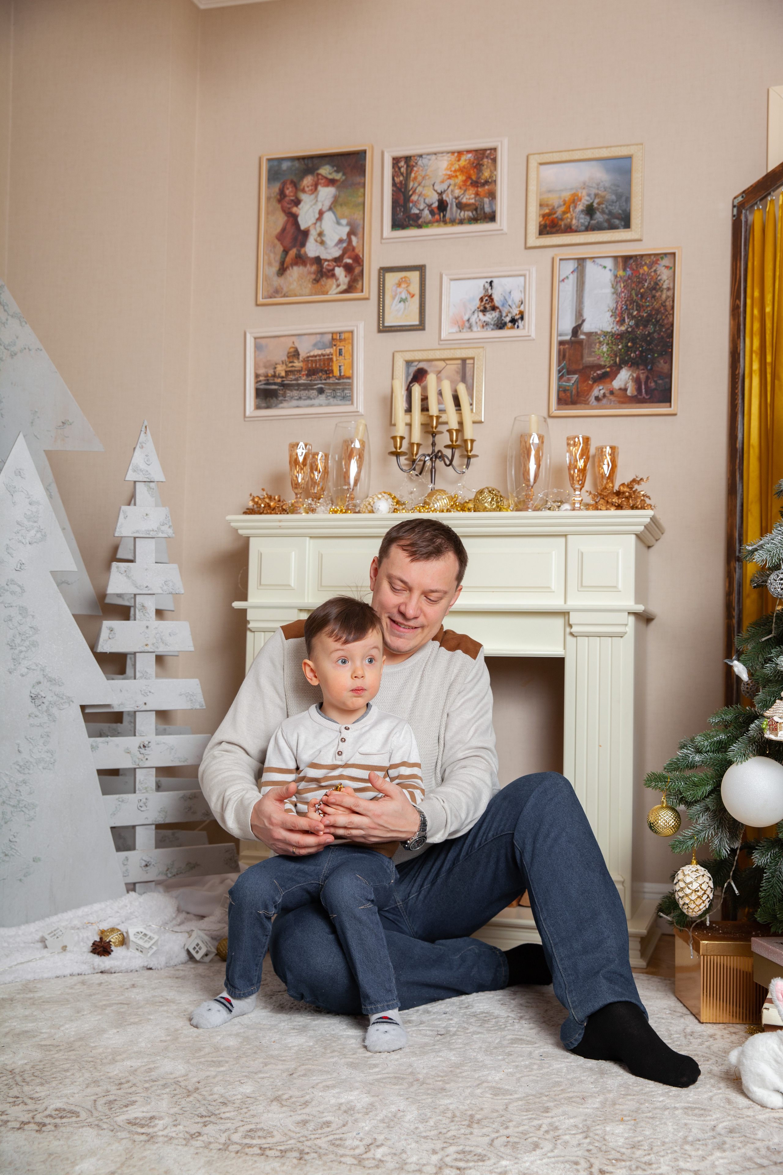 Новогодняя фотосессия беременности для Светланы. Фотограф в Железнодорожном и Балашихе