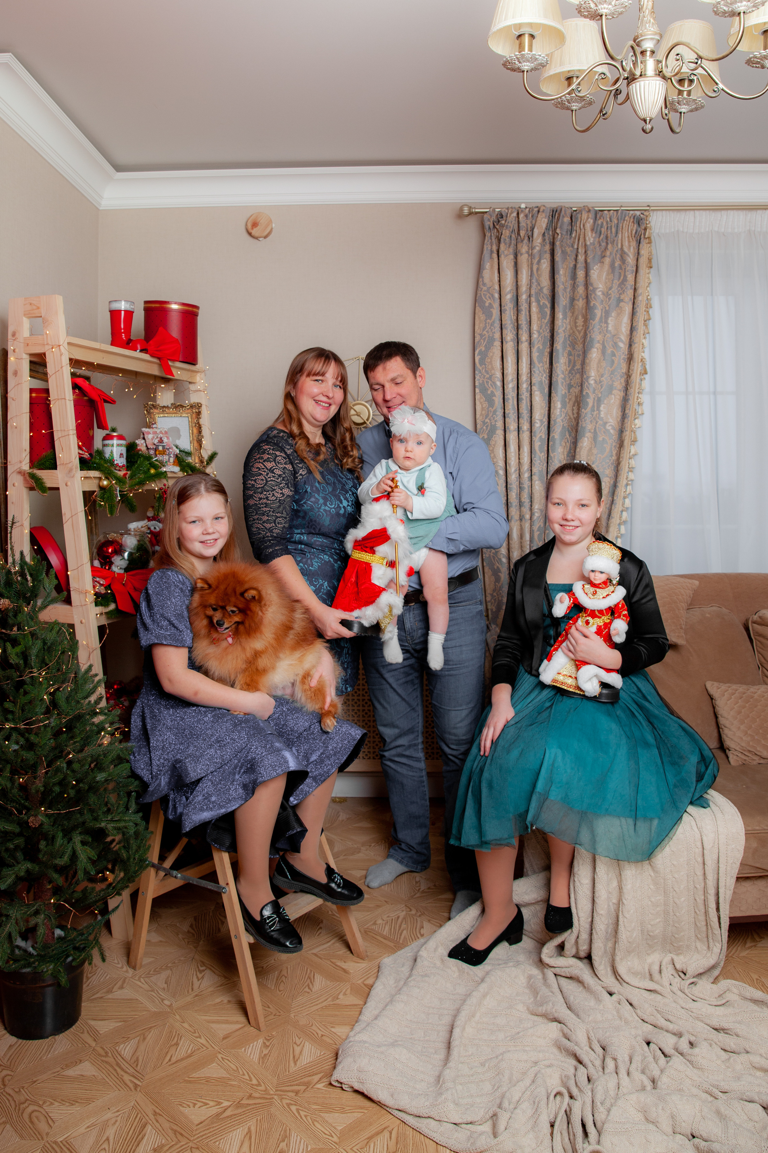 Новогодняя фотосессия для Елены. Фотограф в Железнодорожном и Балашихе