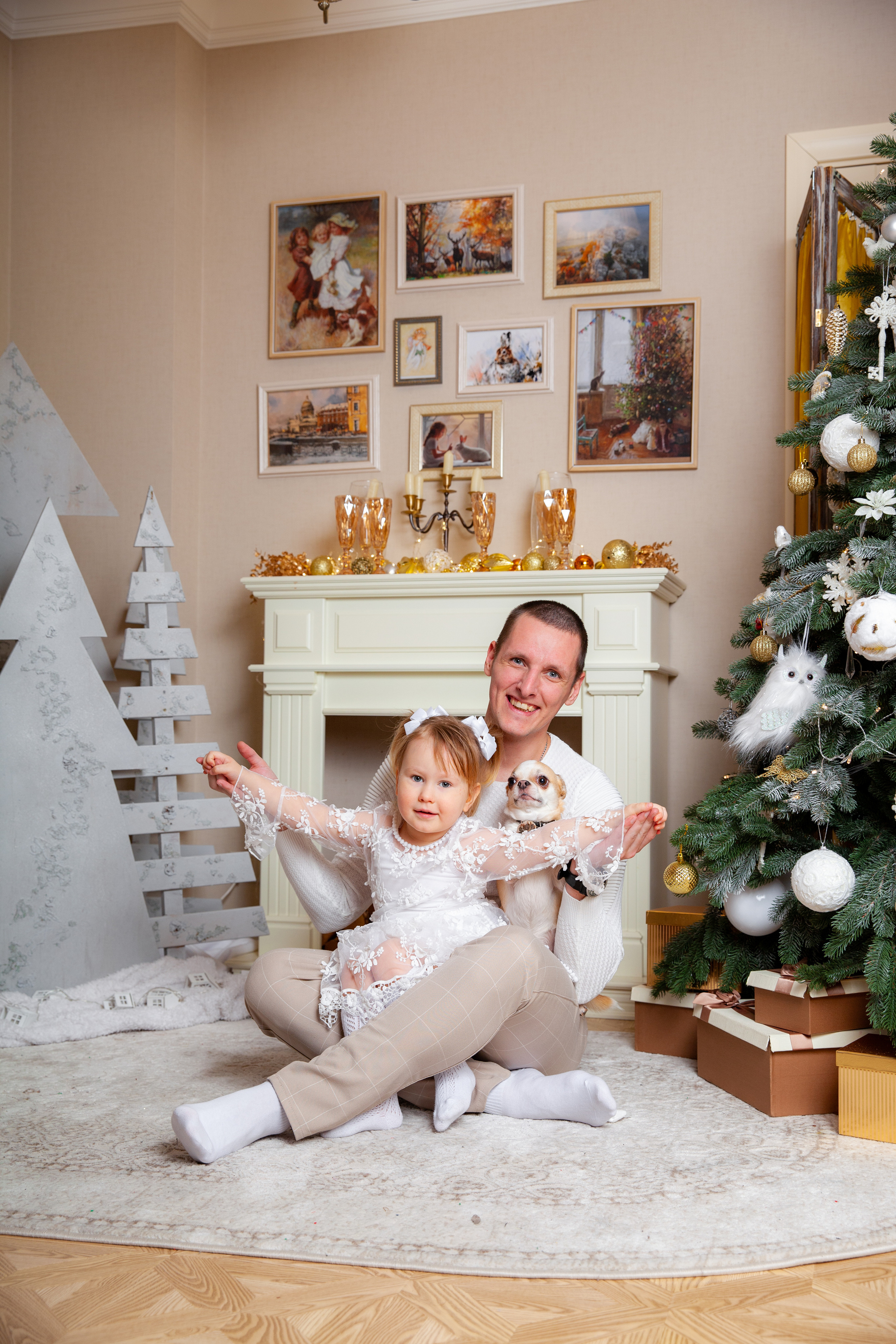 Новогодняя фотосессия для Юли. Фотограф в Железнодорожном и Балашихе