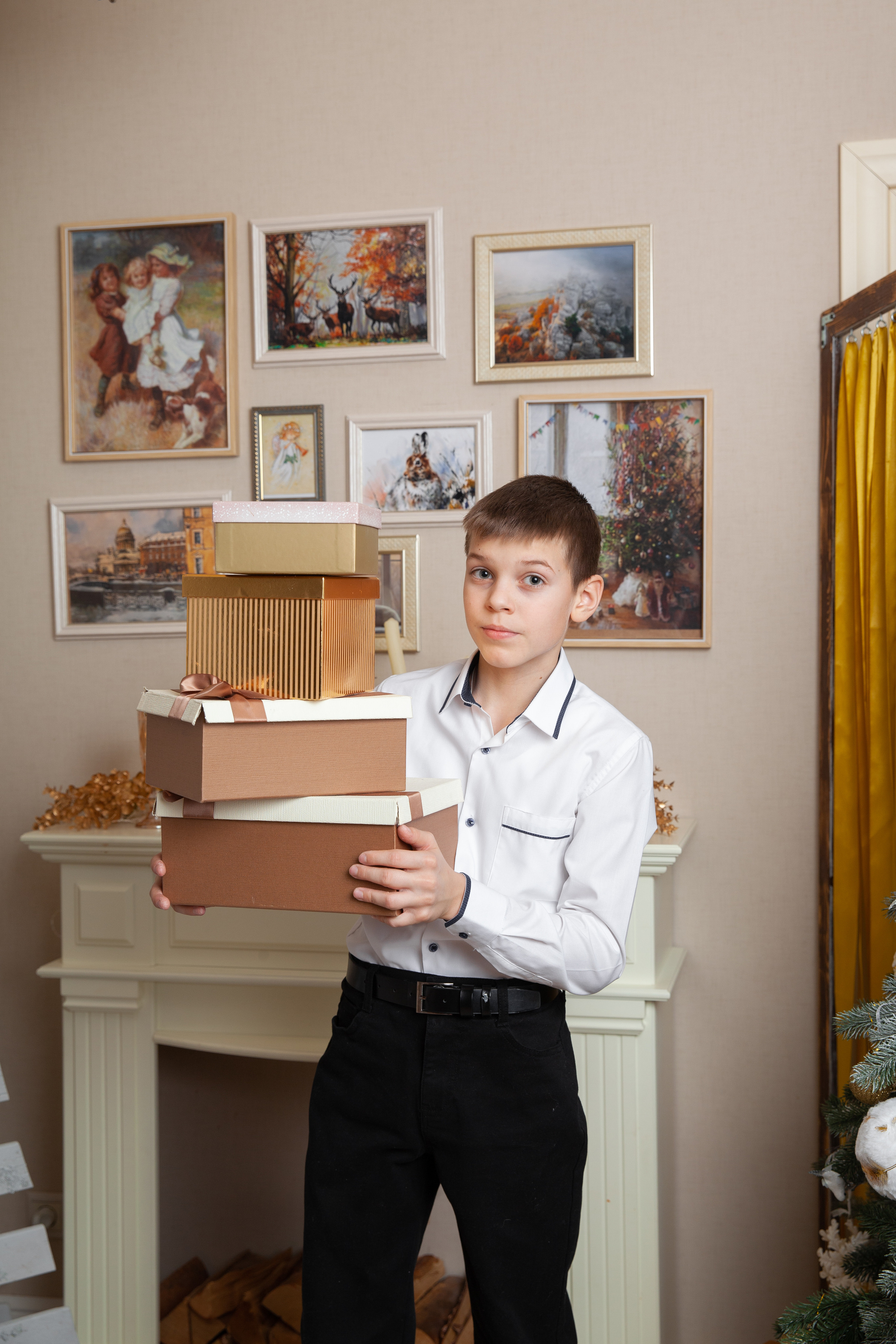 Анна. Новогодняя семейная фотосессия. Фотограф в Железнодорожном и Балашихе