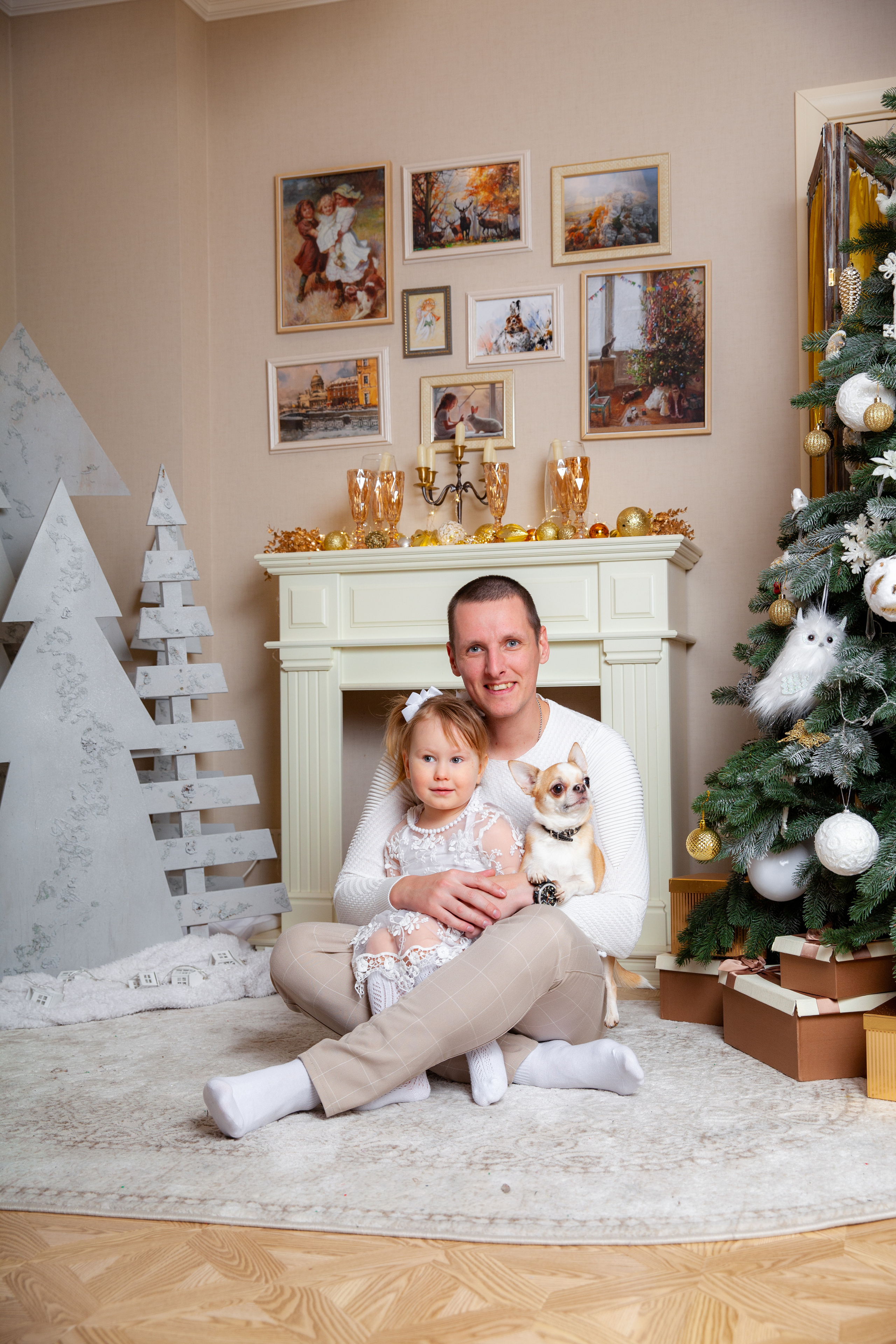 Новогодняя фотосессия для Юли. Фотограф в Железнодорожном и Балашихе