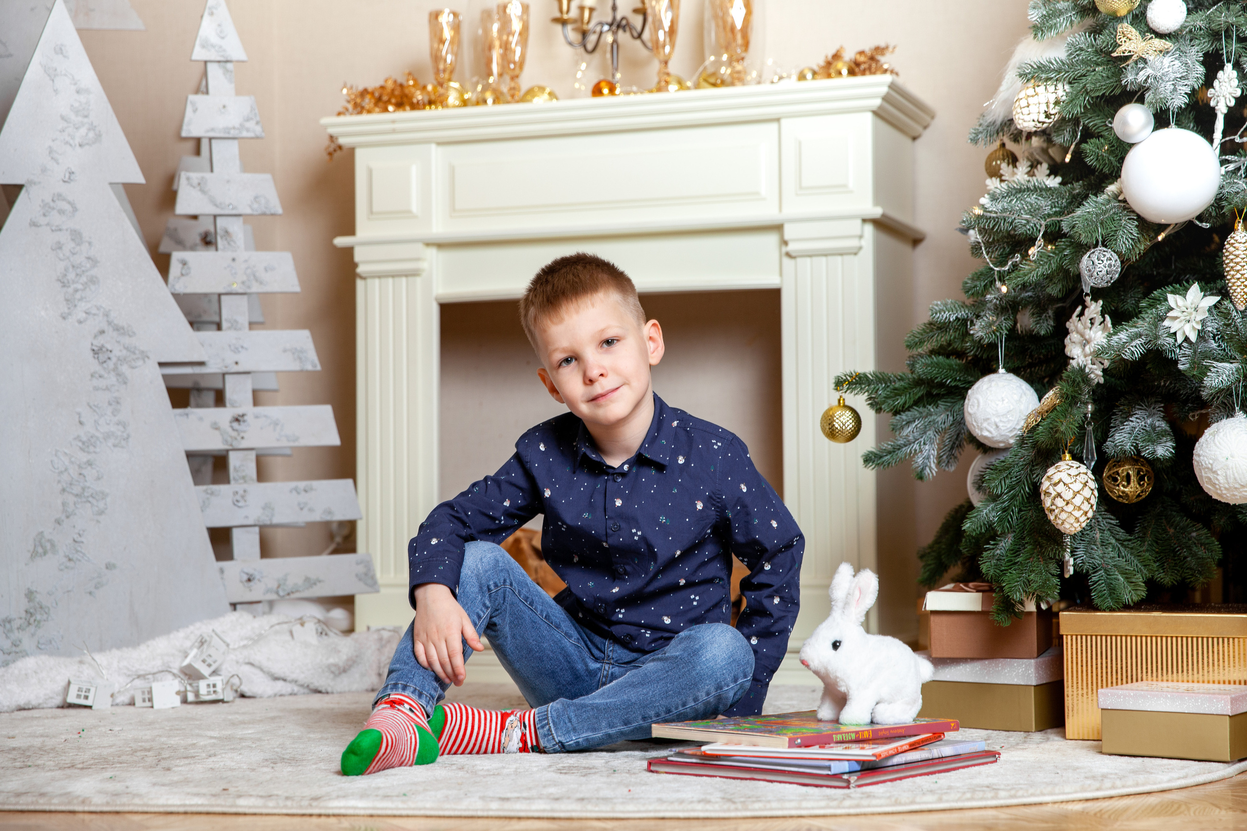 Новогодняя семейная фотосессия для Анастасии. Фотограф в Железнодорожном и Балашихе