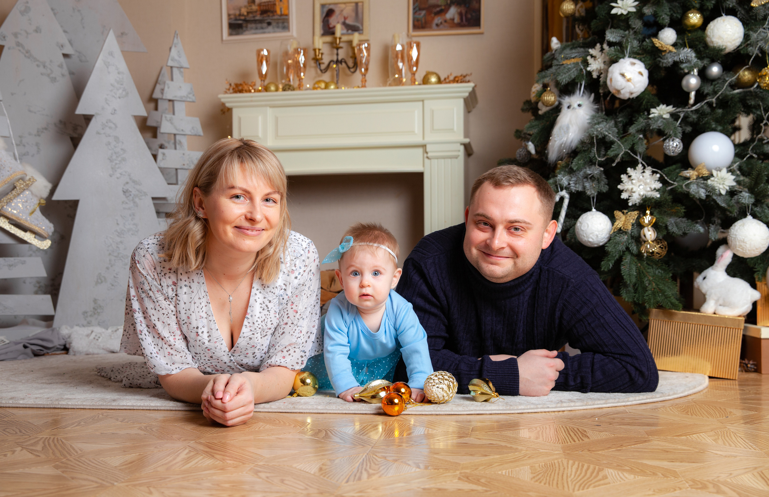 Настя, Никита и Верочка. Новогодняя фотосессия. Фотограф в Железнодорожном и Балашихе
