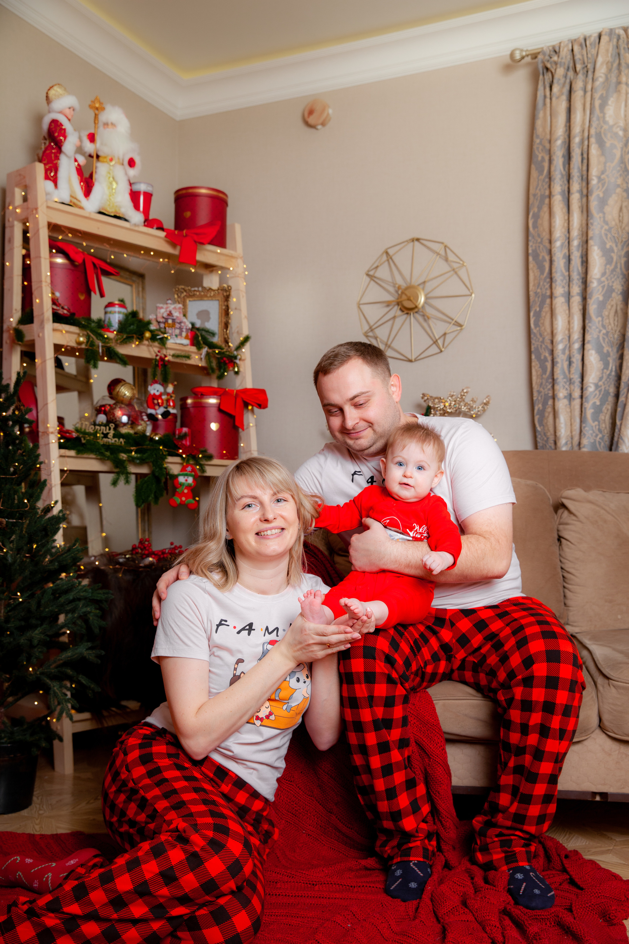 Настя, Никита и Верочка. Новогодняя фотосессия. Фотограф в Железнодорожном и Балашихе