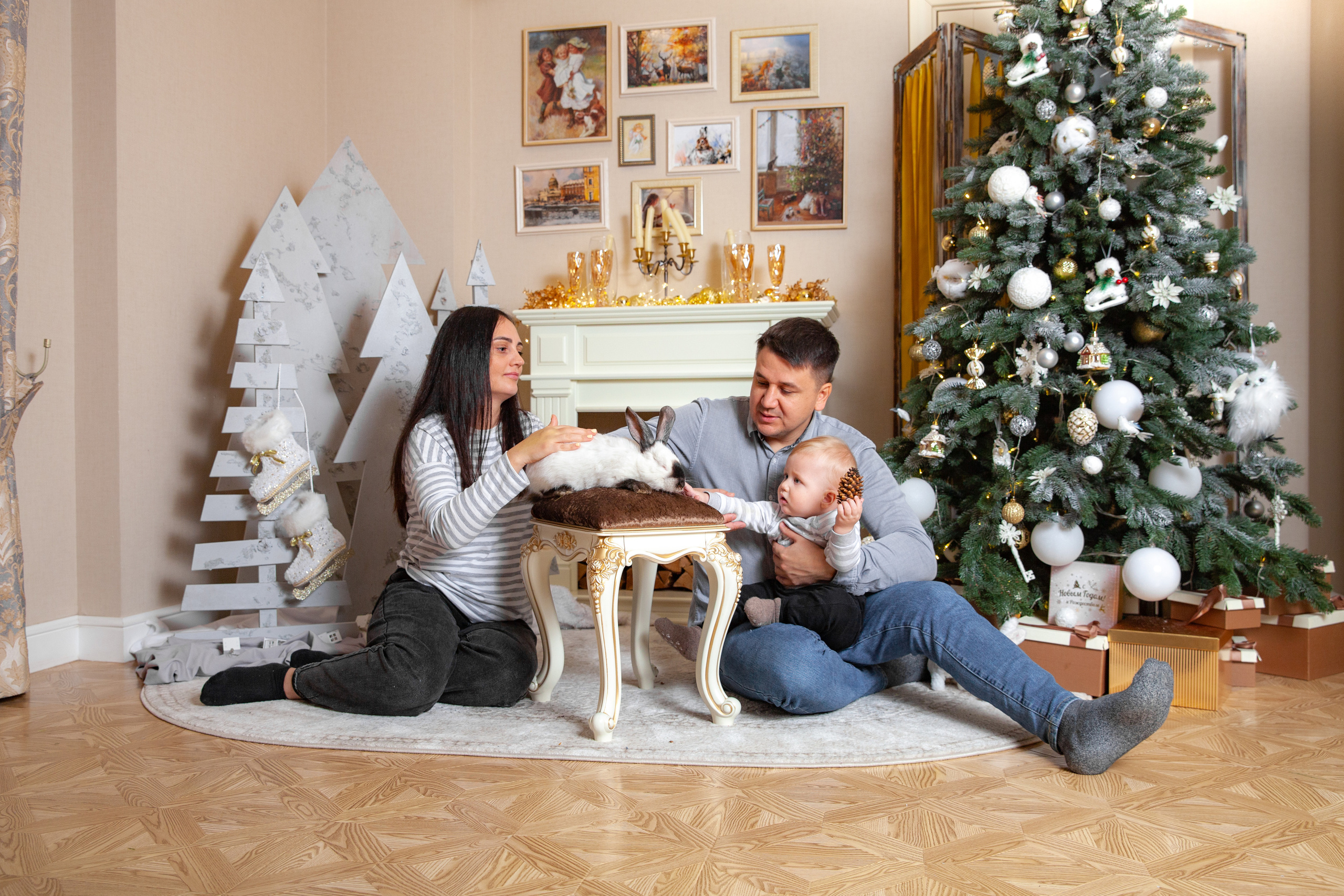 Новогодняя фотосессия для Зарины. Фотограф в Железнодорожном и Балашихе