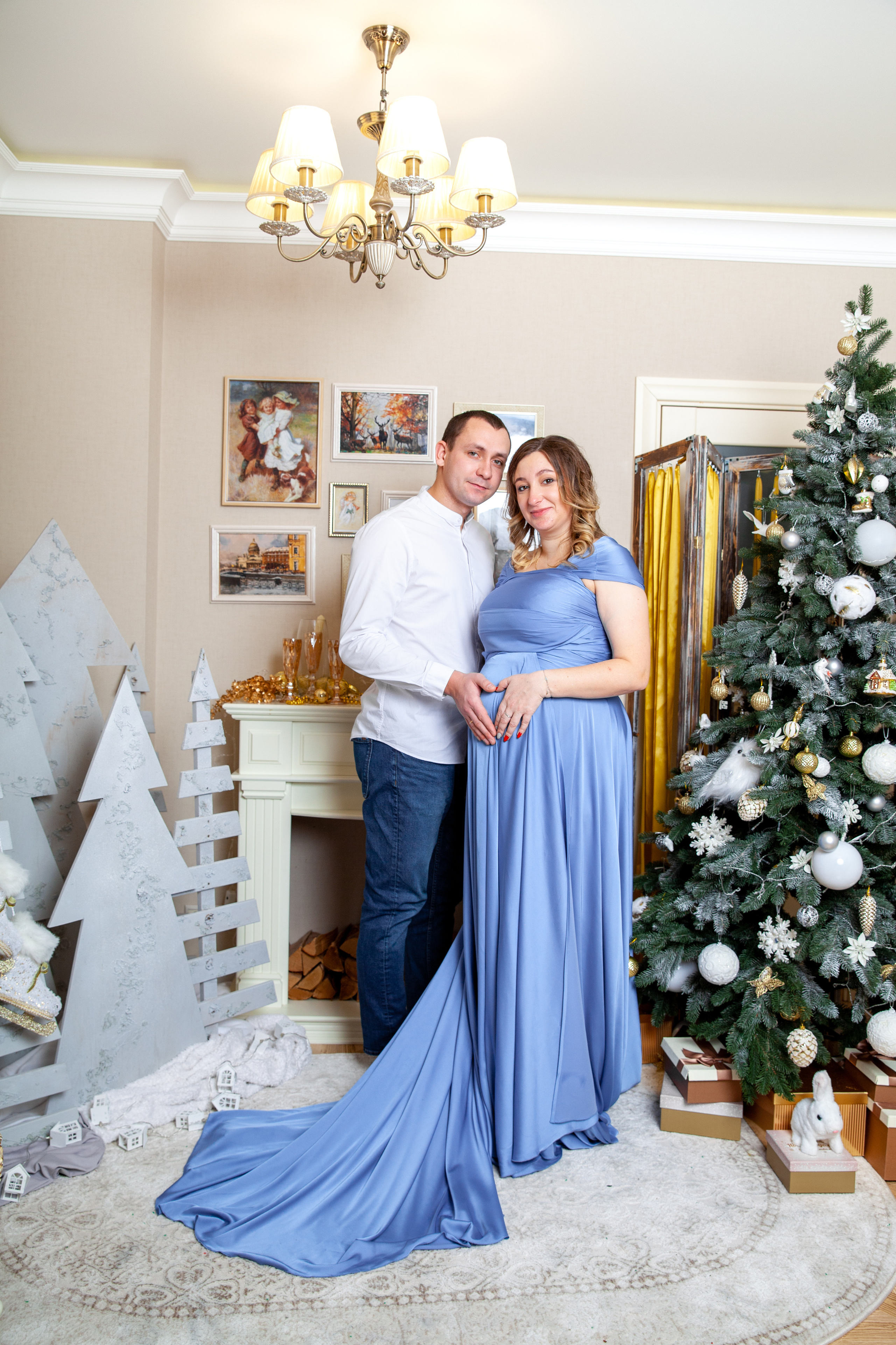 Новогодняя семейная фотосессия для Анастасии. Фотограф в Железнодорожном и Балашихе