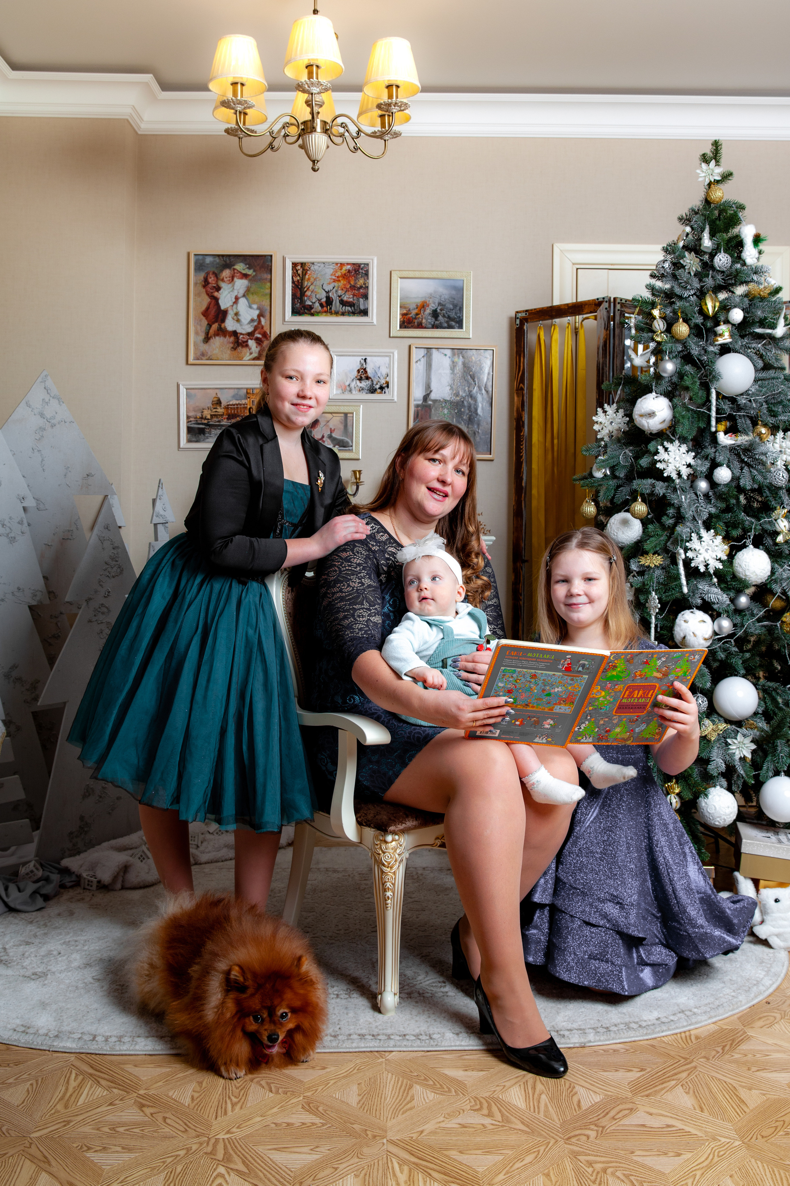 Новогодняя фотосессия для Елены. Фотограф в Железнодорожном и Балашихе