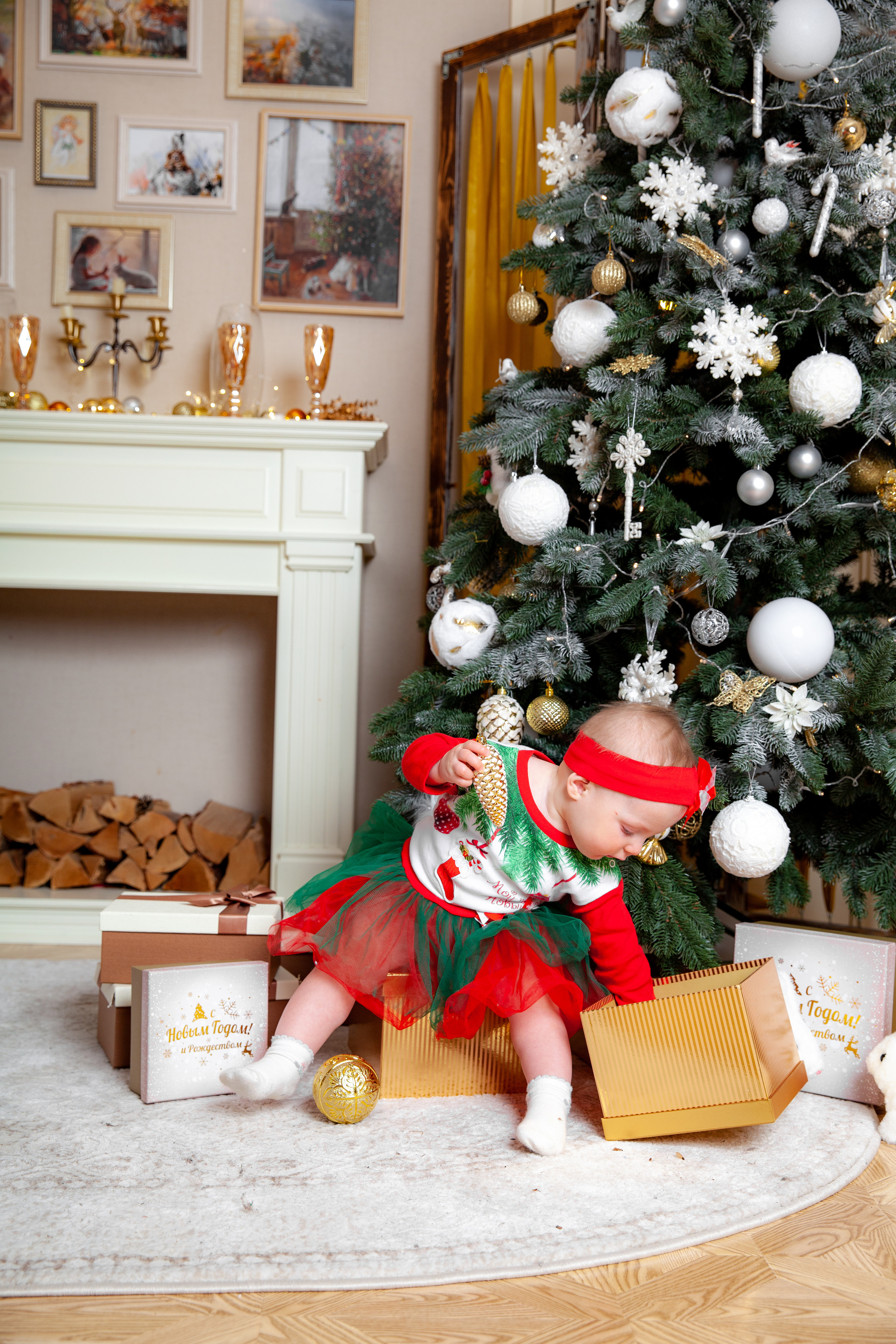 Новогодняя фотосессия для Елены. Фотограф в Железнодорожном и Балашихе