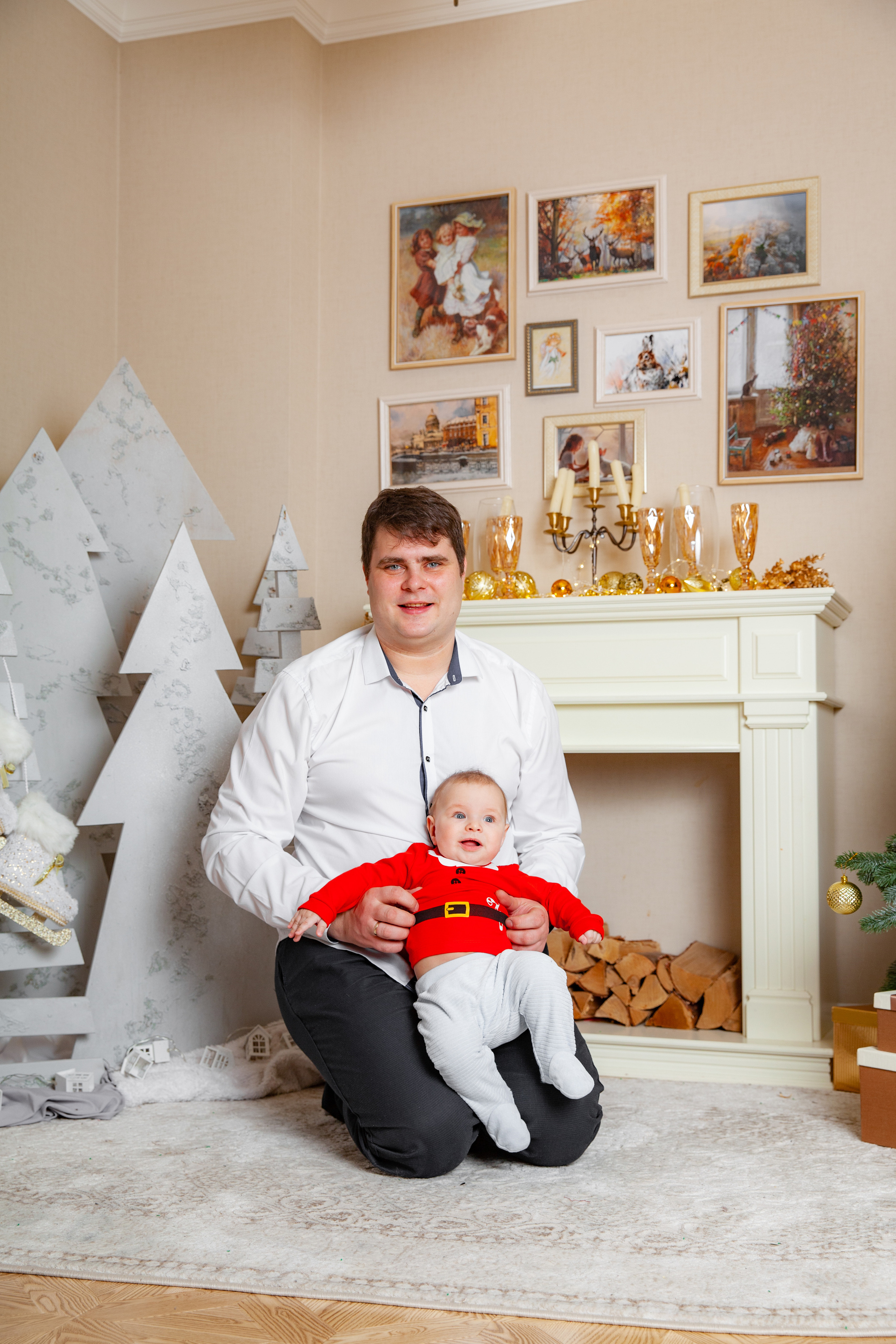 Новогодняя фотосессия для Оли и семьи. Фотограф в Железнодорожном и Балашихе