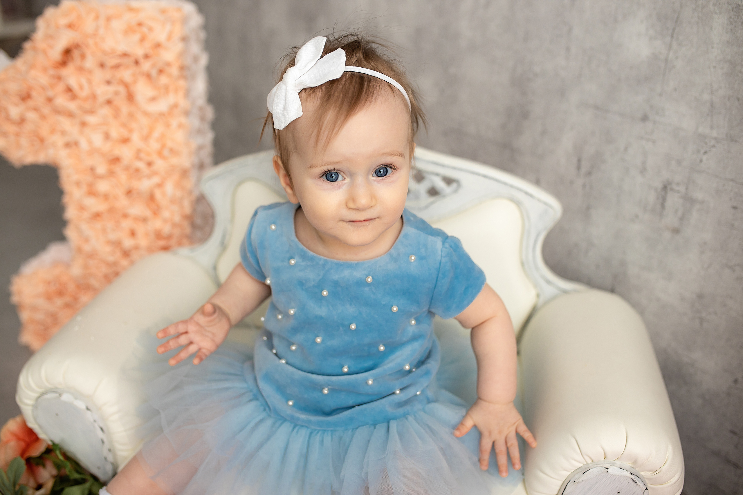 Фотосессия годовасия Дуняши. Фотограф в Железнодорожном и Балашихе