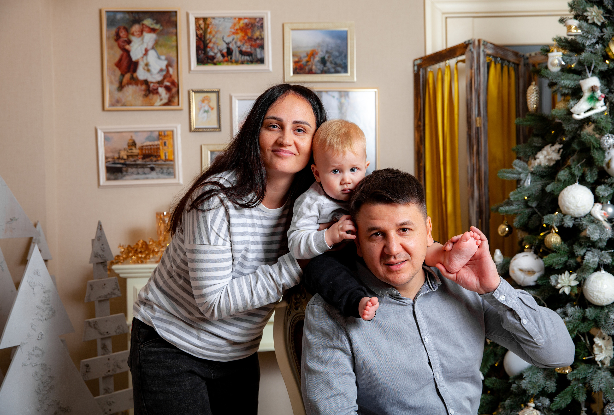 Новогодняя фотосессия для Зарины. Фотограф в Железнодорожном и Балашихе