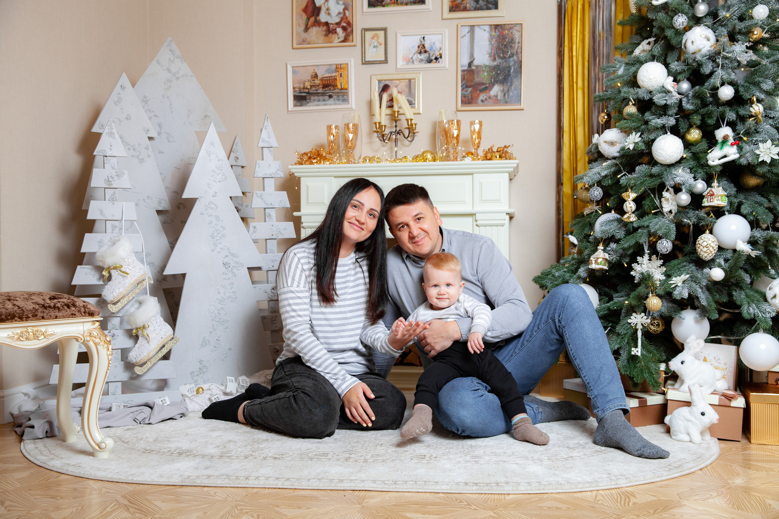 Новогодняя фотосессия для Зарины. Фотограф в Железнодорожном и Балашихе