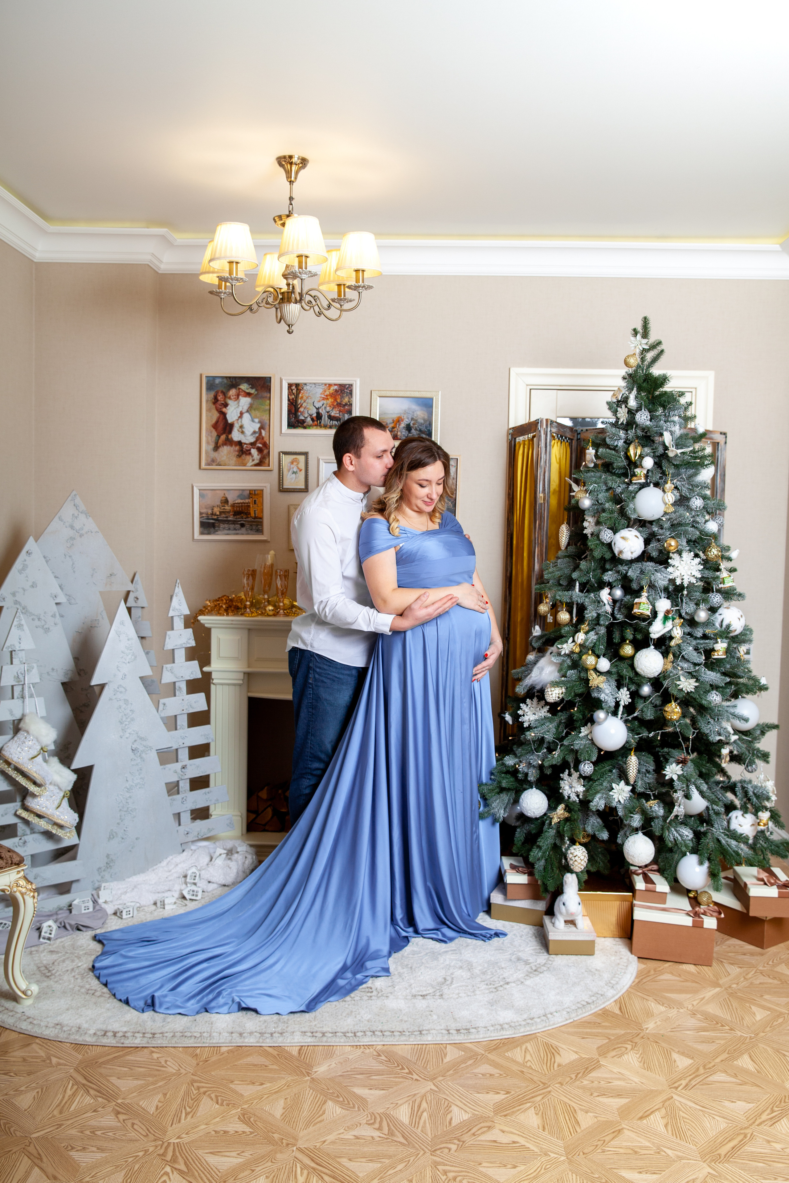 Новогодняя семейная фотосессия для Анастасии. Фотограф в Железнодорожном и Балашихе