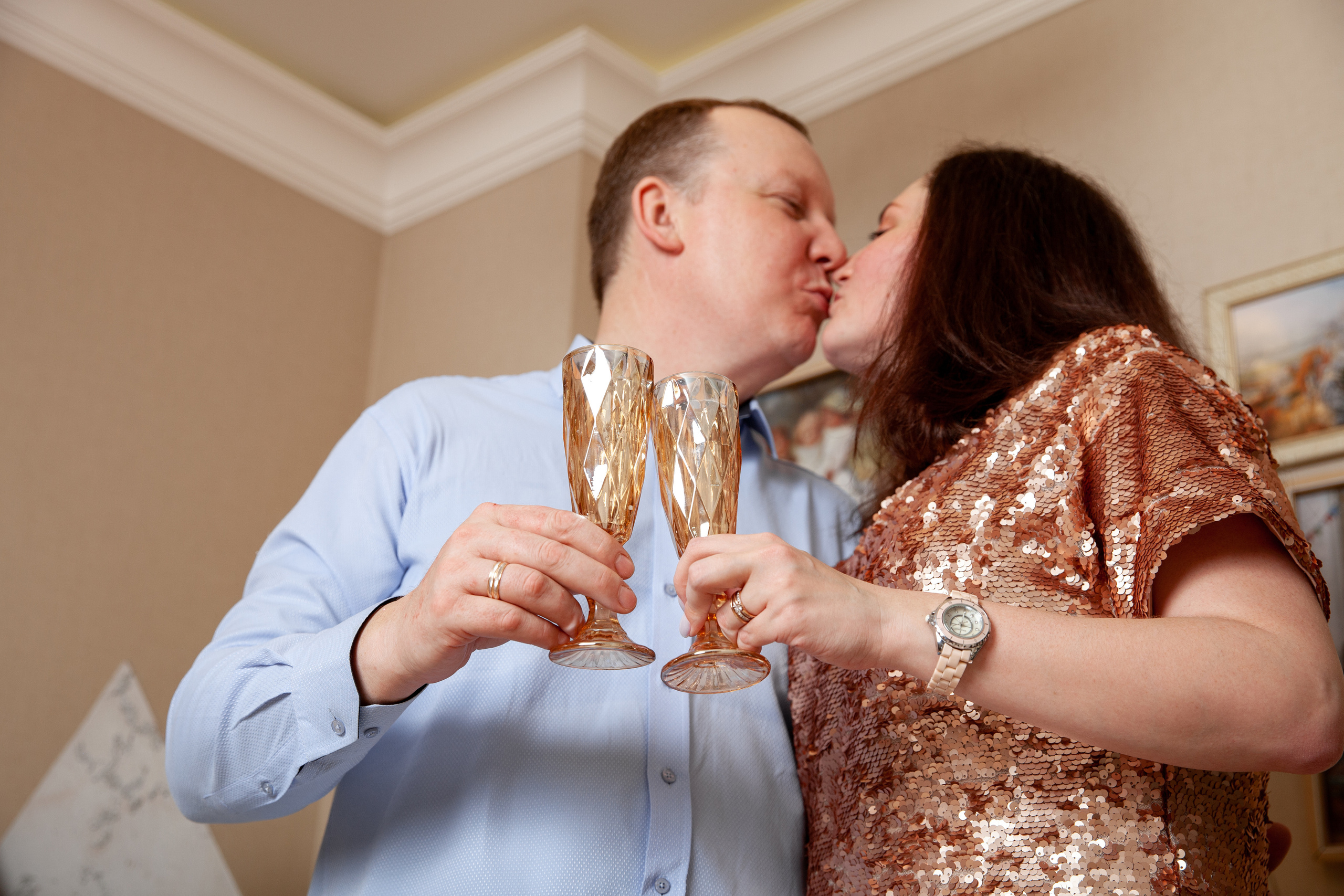 Новый год маленькой Ксюши и родителей. Фотограф в Железнодорожном и Балашихе