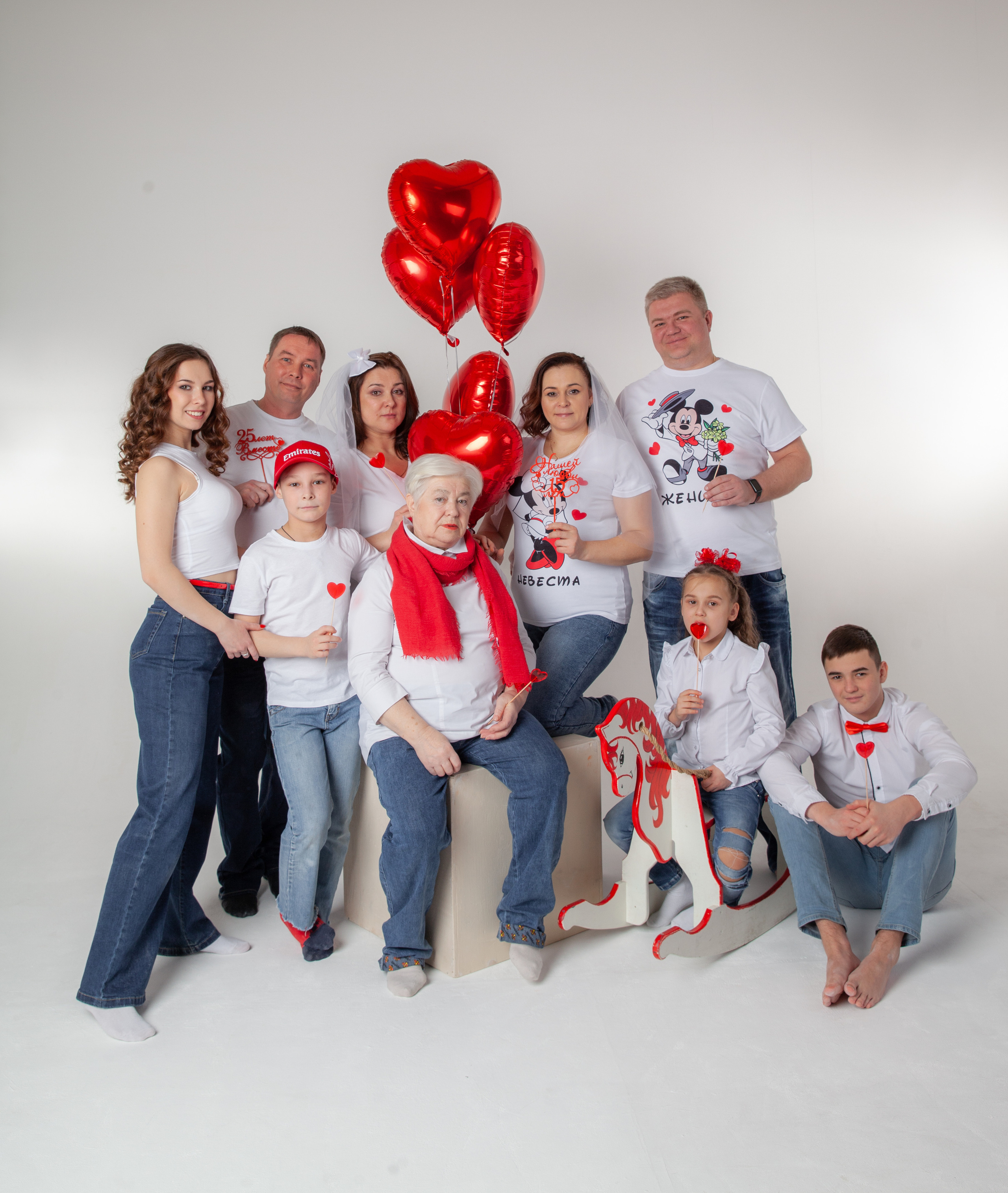 Фотосессия для семейного альбома. Фотограф в Железнодорожном и Балашихе