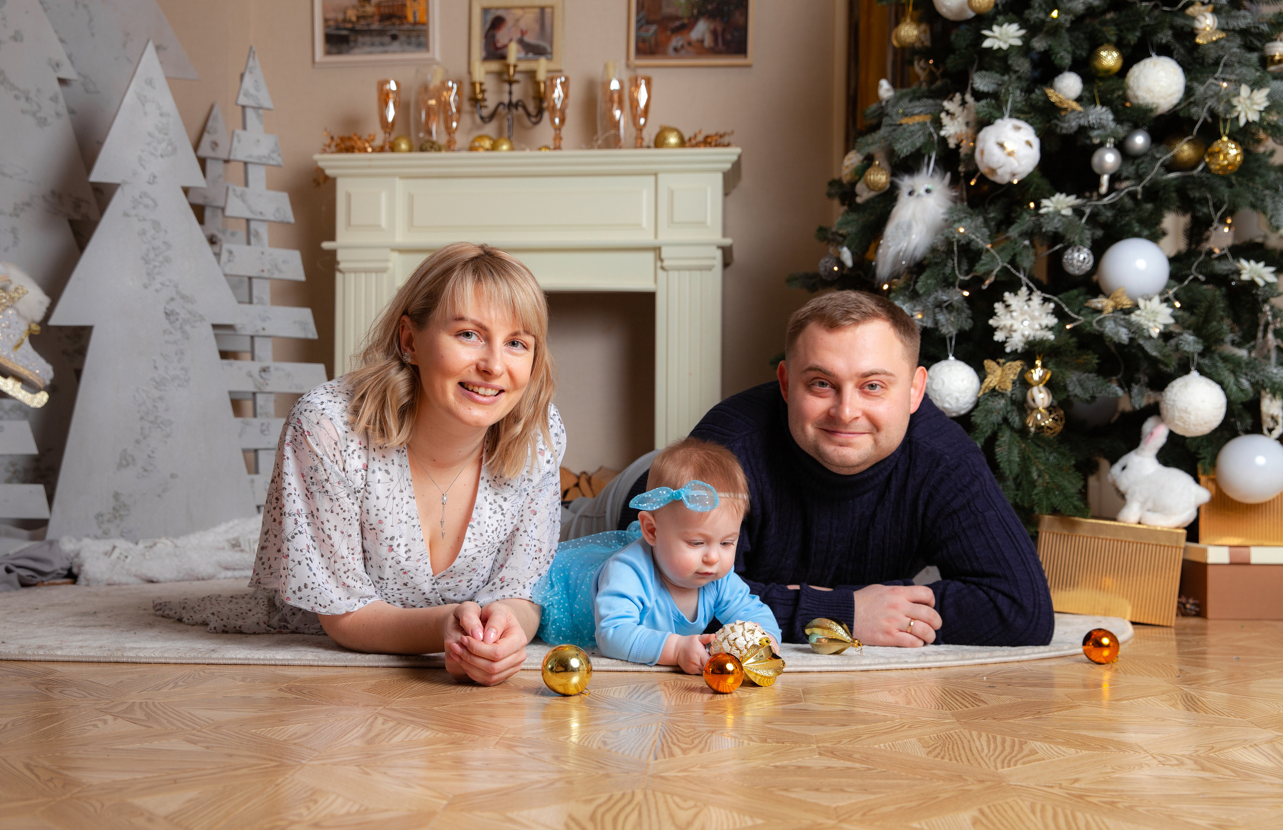 Настя, Никита и Верочка. Новогодняя фотосессия. Фотограф в Железнодорожном и Балашихе