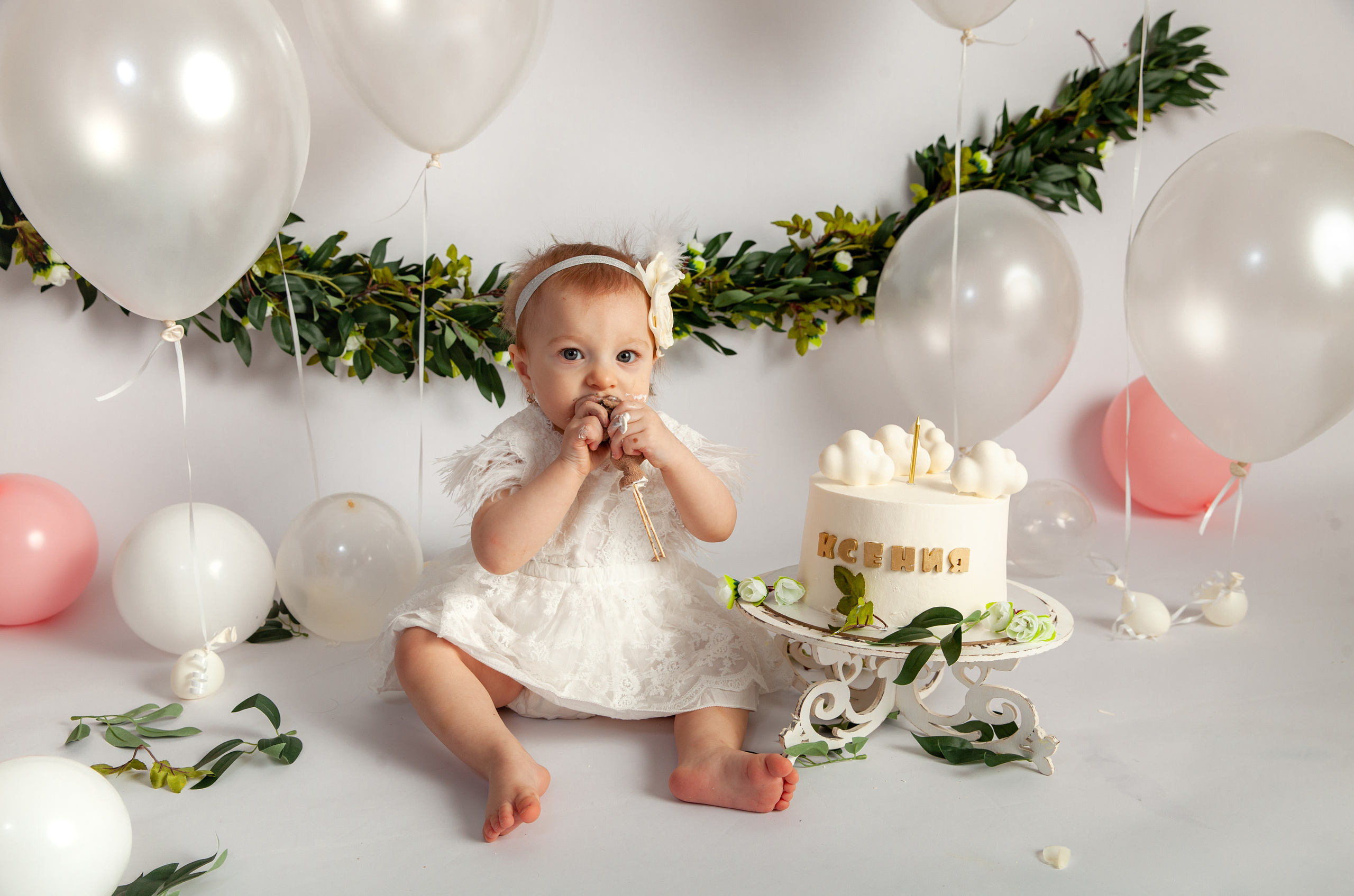 Фотосессия годовасия. Ксения. Фотограф в Железнодорожном и Балашихе