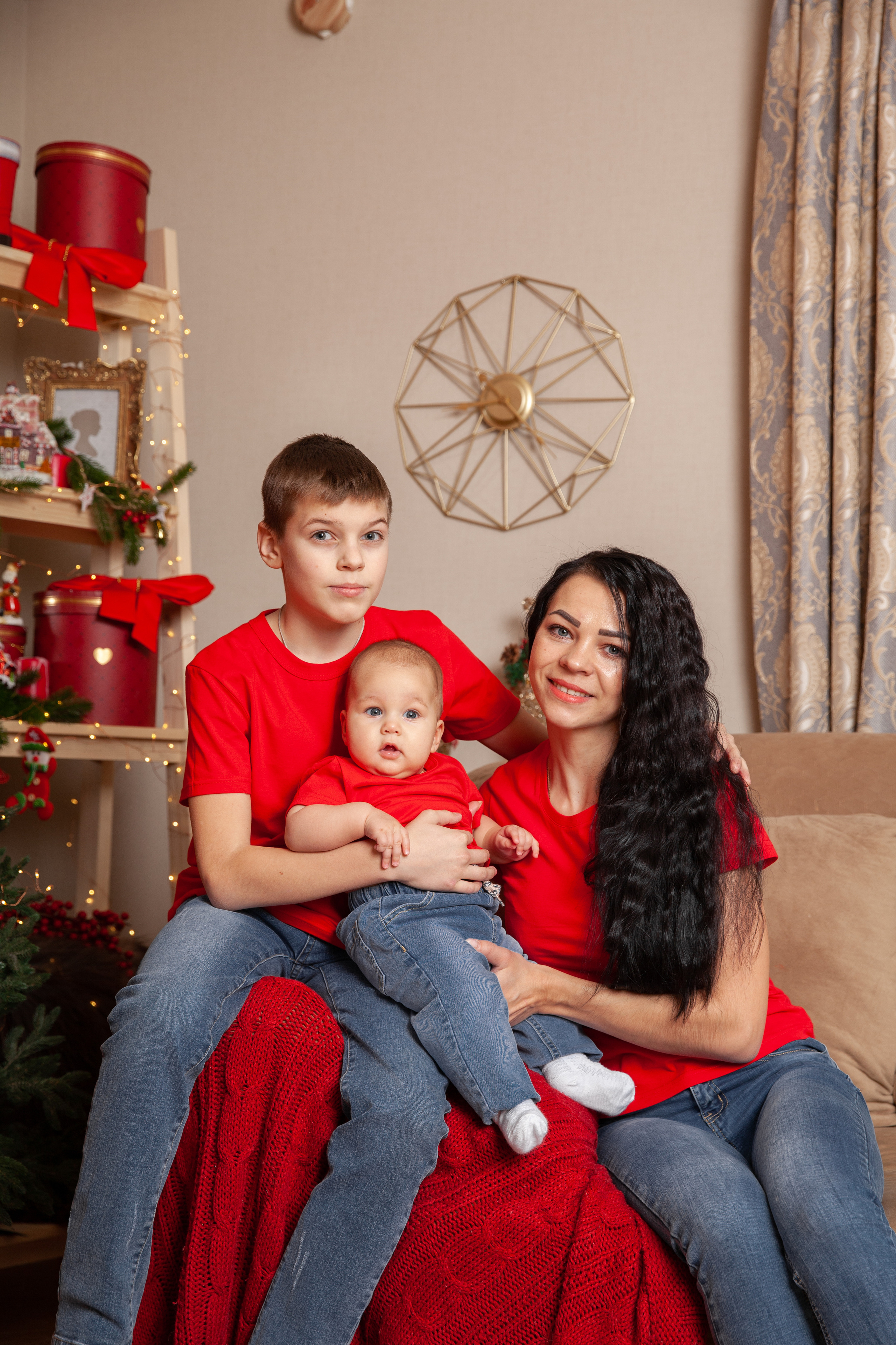 Анна. Новогодняя семейная фотосессия. Фотограф в Железнодорожном и Балашихе