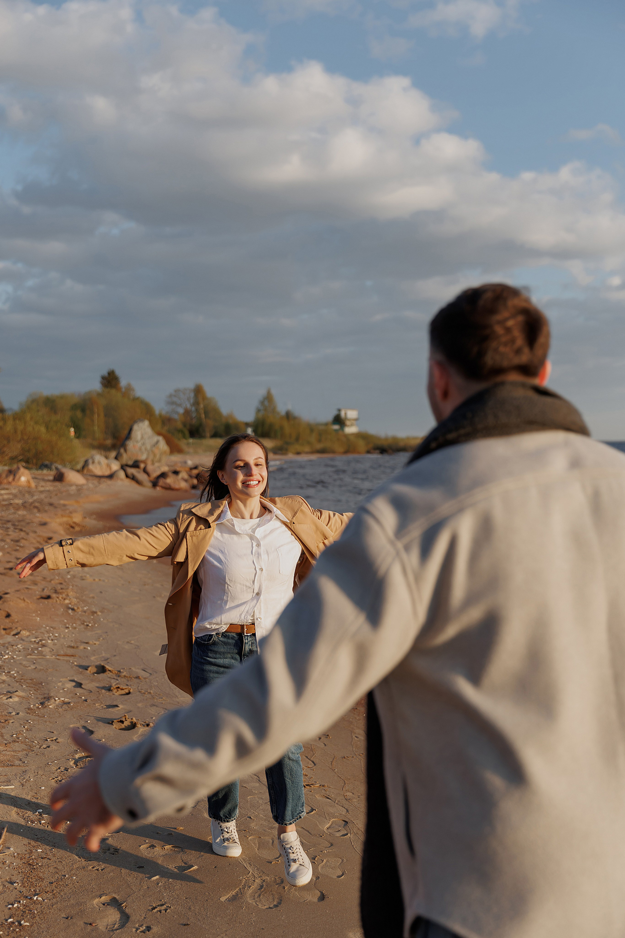Ирина и Герман на Чудском. Свадебный фотограф в Пскове и Санкт-Петербурге | Анна Голикова