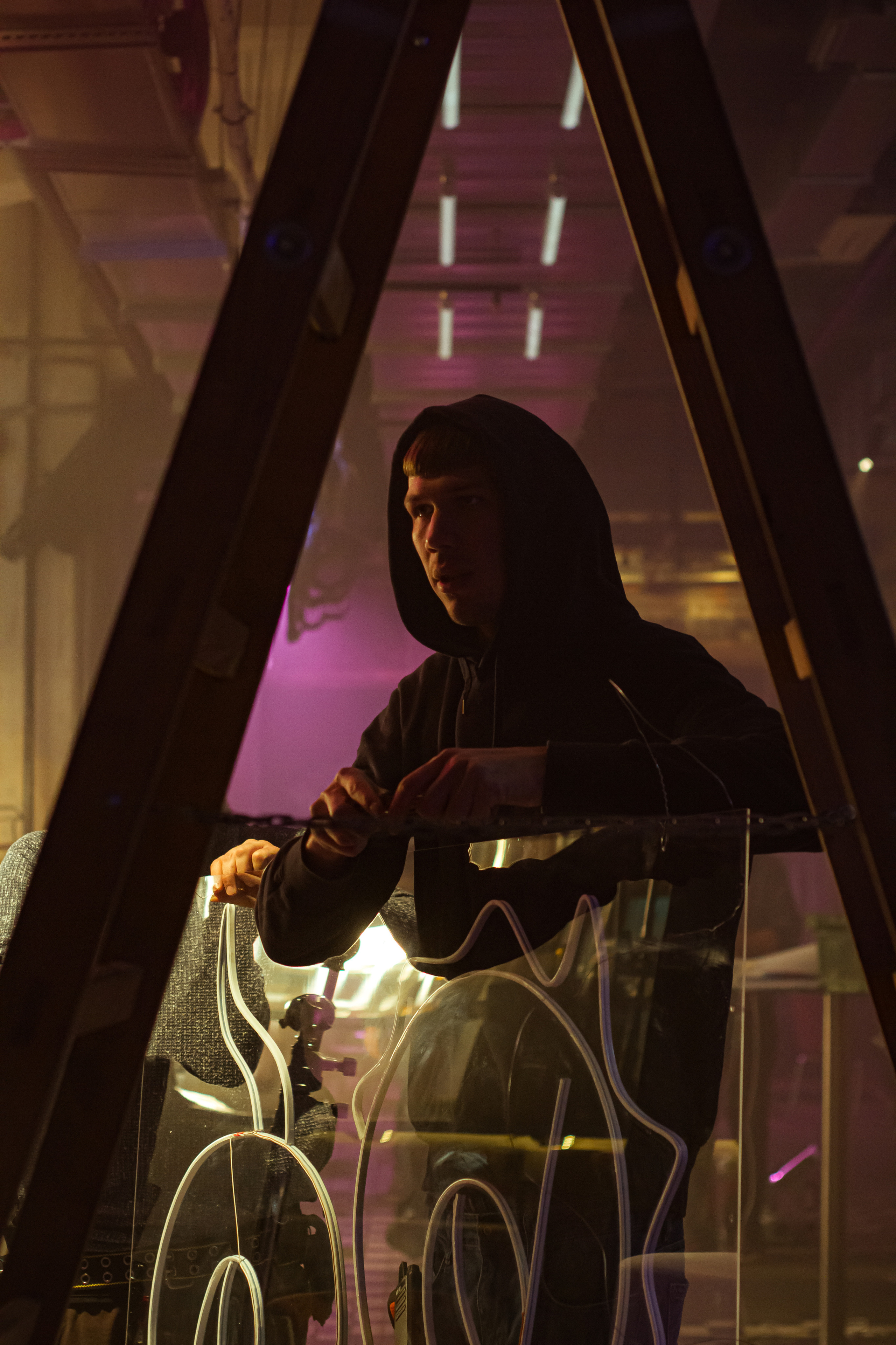 Бэкстейдж со съёмок. Оператор Мария Боровкова