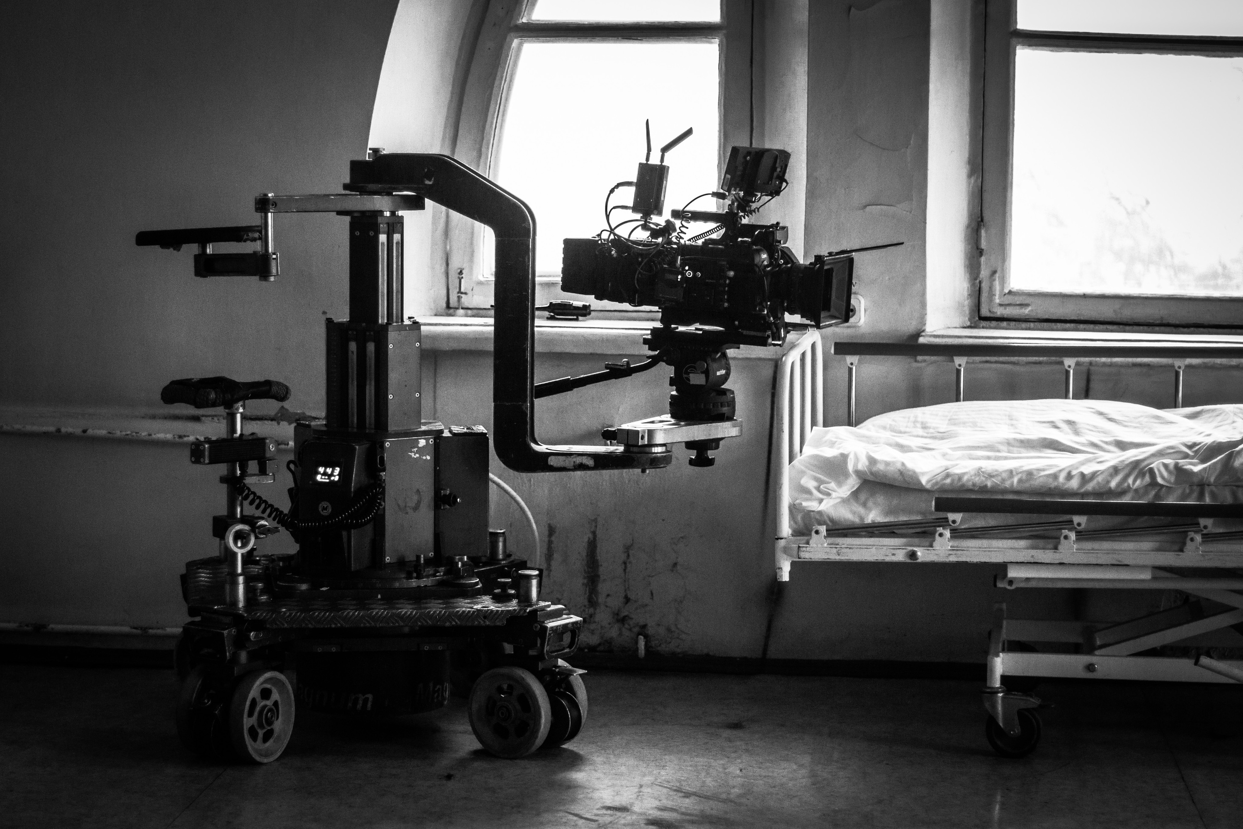 Бэкстейдж со съёмок. Оператор Мария Боровкова